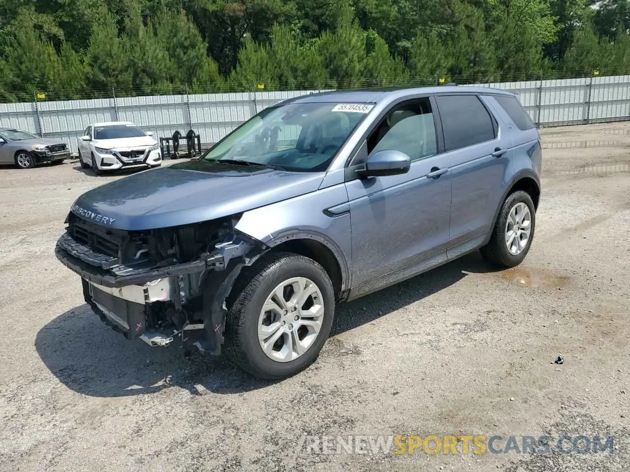 1 Photograph of a damaged car SALCJ2FX7LH864942 LAND ROVER DISCOVERY 2020