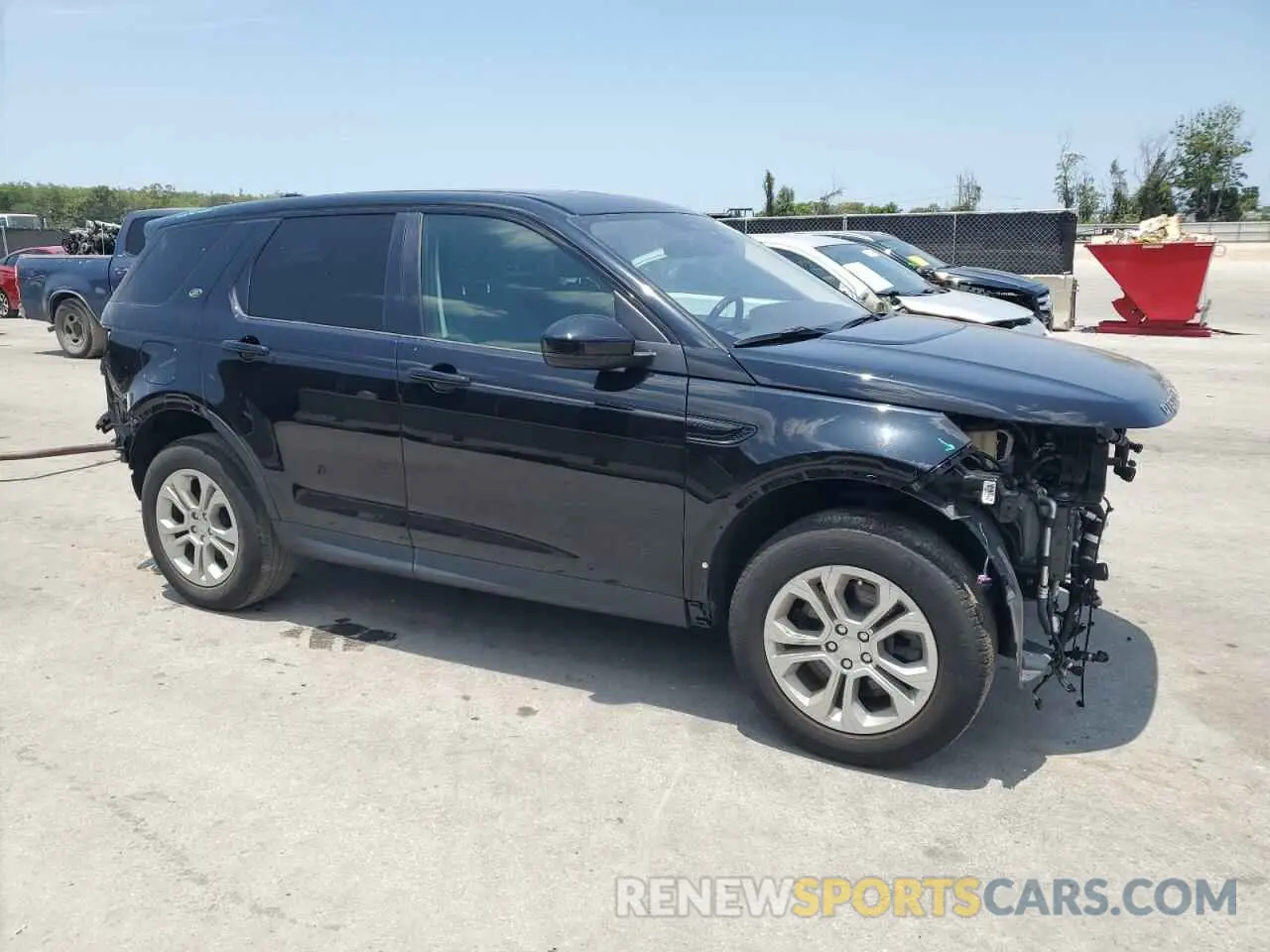 4 Photograph of a damaged car SALCK2FX6LH858398 LAND ROVER DISCOVERY 2020