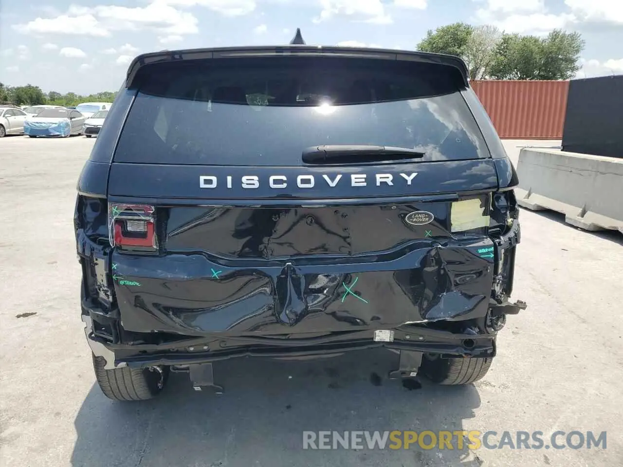 6 Photograph of a damaged car SALCK2FX6LH858398 LAND ROVER DISCOVERY 2020