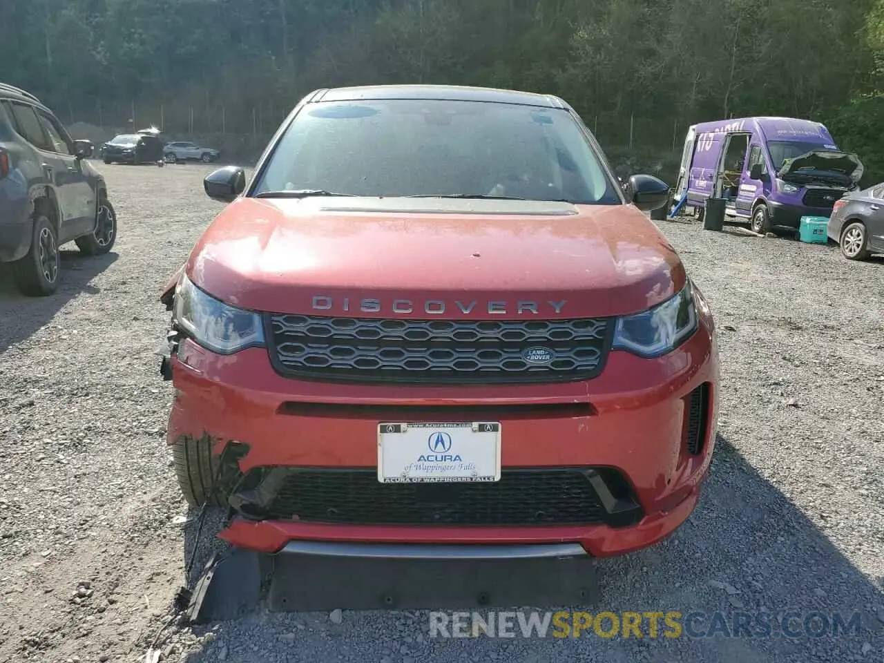 5 Photograph of a damaged car SALCM2GX9LH850210 LAND ROVER DISCOVERY 2020