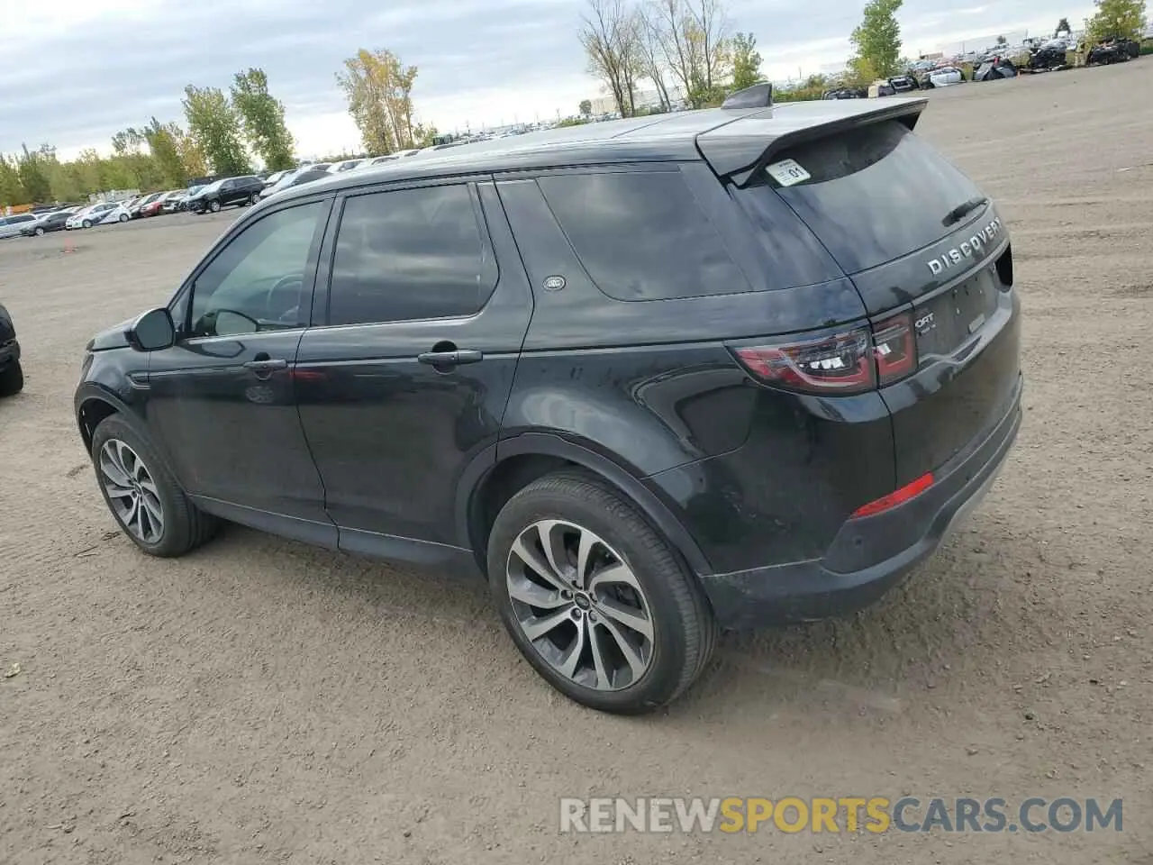 2 Фотография поврежденного автомобиля SALCP2FX8LH837053 LAND ROVER DISCOVERY 2020
