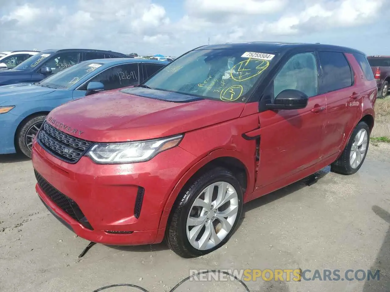 1 Фотография поврежденного автомобиля SALCT2FX1LH842588 LAND ROVER DISCOVERY 2020