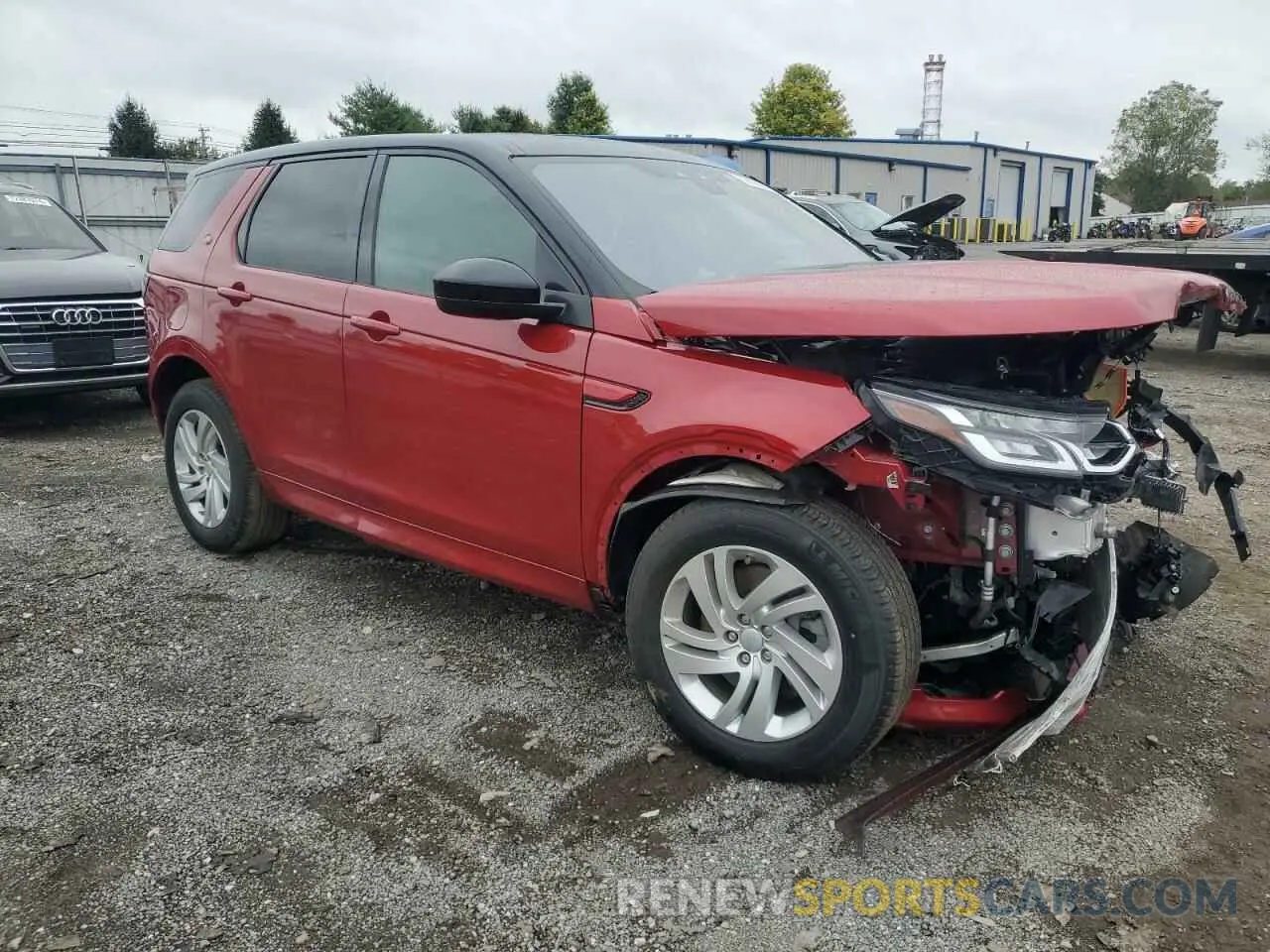 4 Photograph of a damaged car SALCT2FX3LH865953 LAND ROVER DISCOVERY 2020