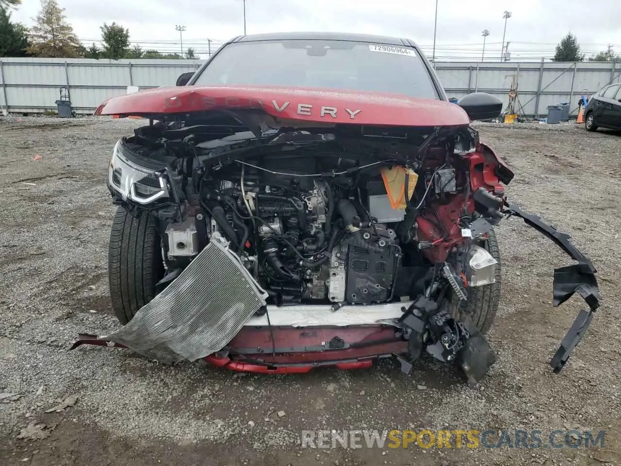 5 Photograph of a damaged car SALCT2FX3LH865953 LAND ROVER DISCOVERY 2020