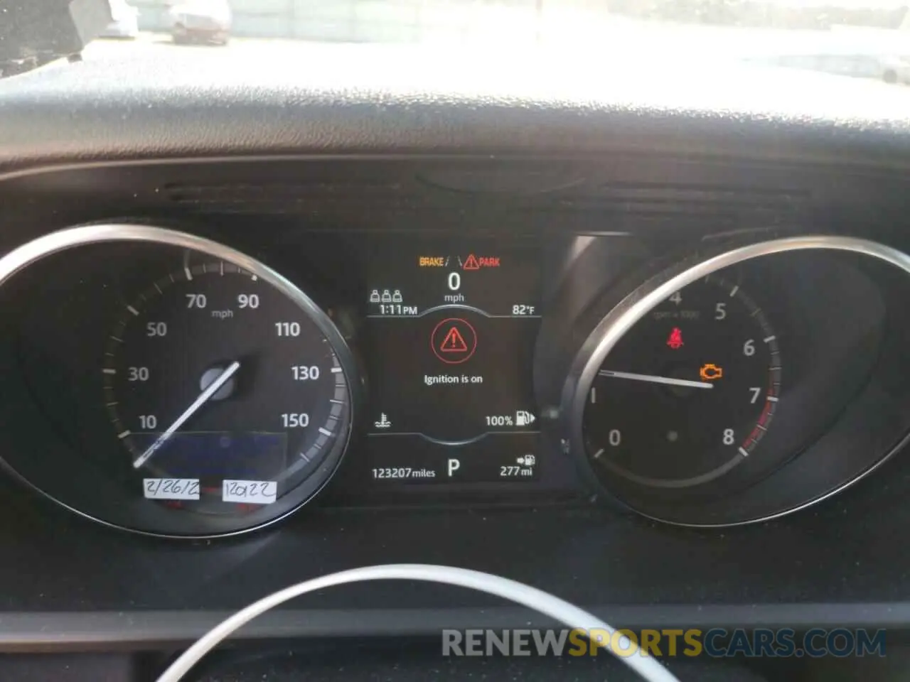 9 Фотография поврежденного автомобиля SALRG2RV9L2428325 LAND ROVER DISCOVERY 2020