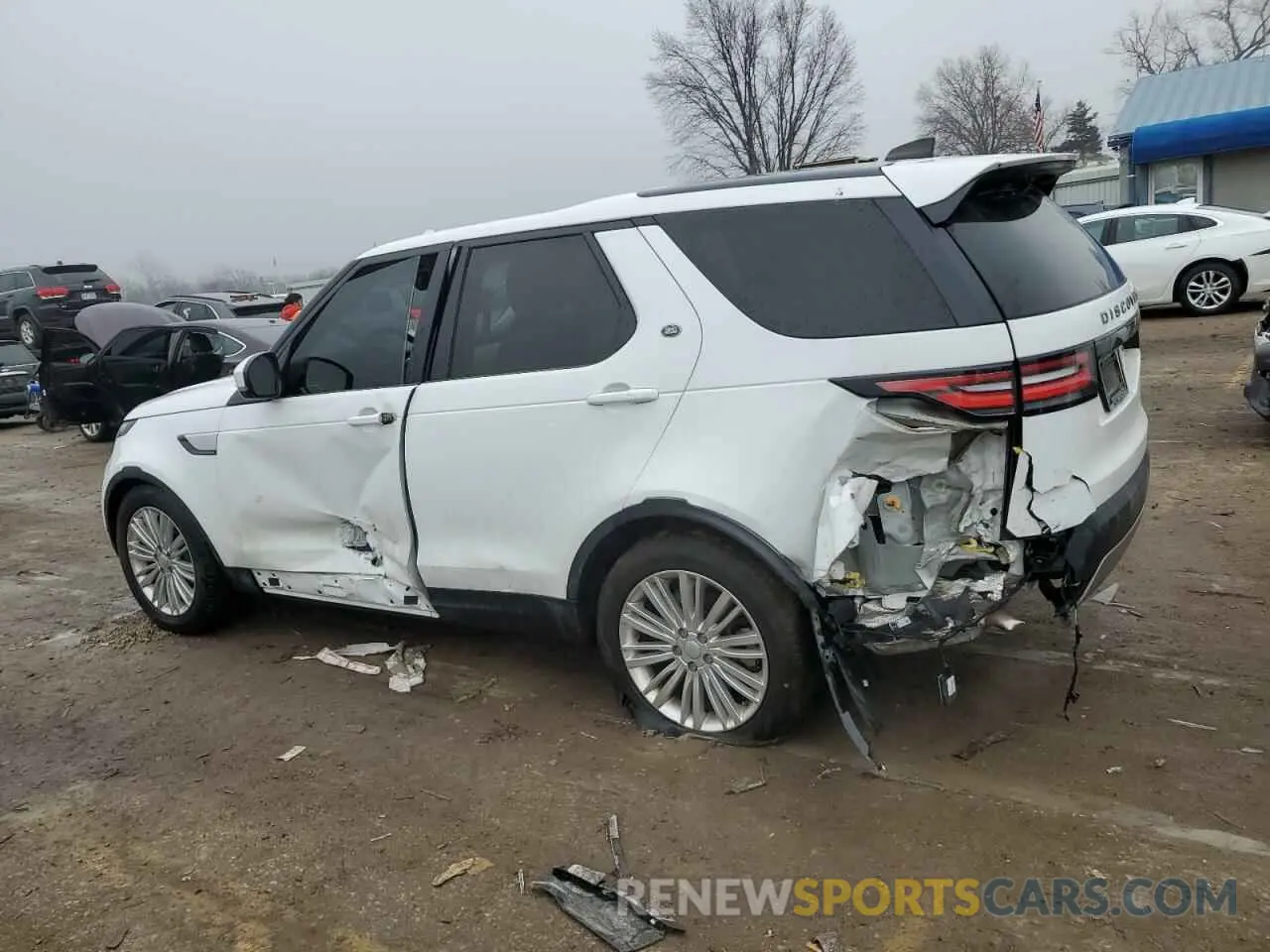 2 Фотография поврежденного автомобиля SALRR2RV1L2433304 LAND ROVER DISCOVERY 2020