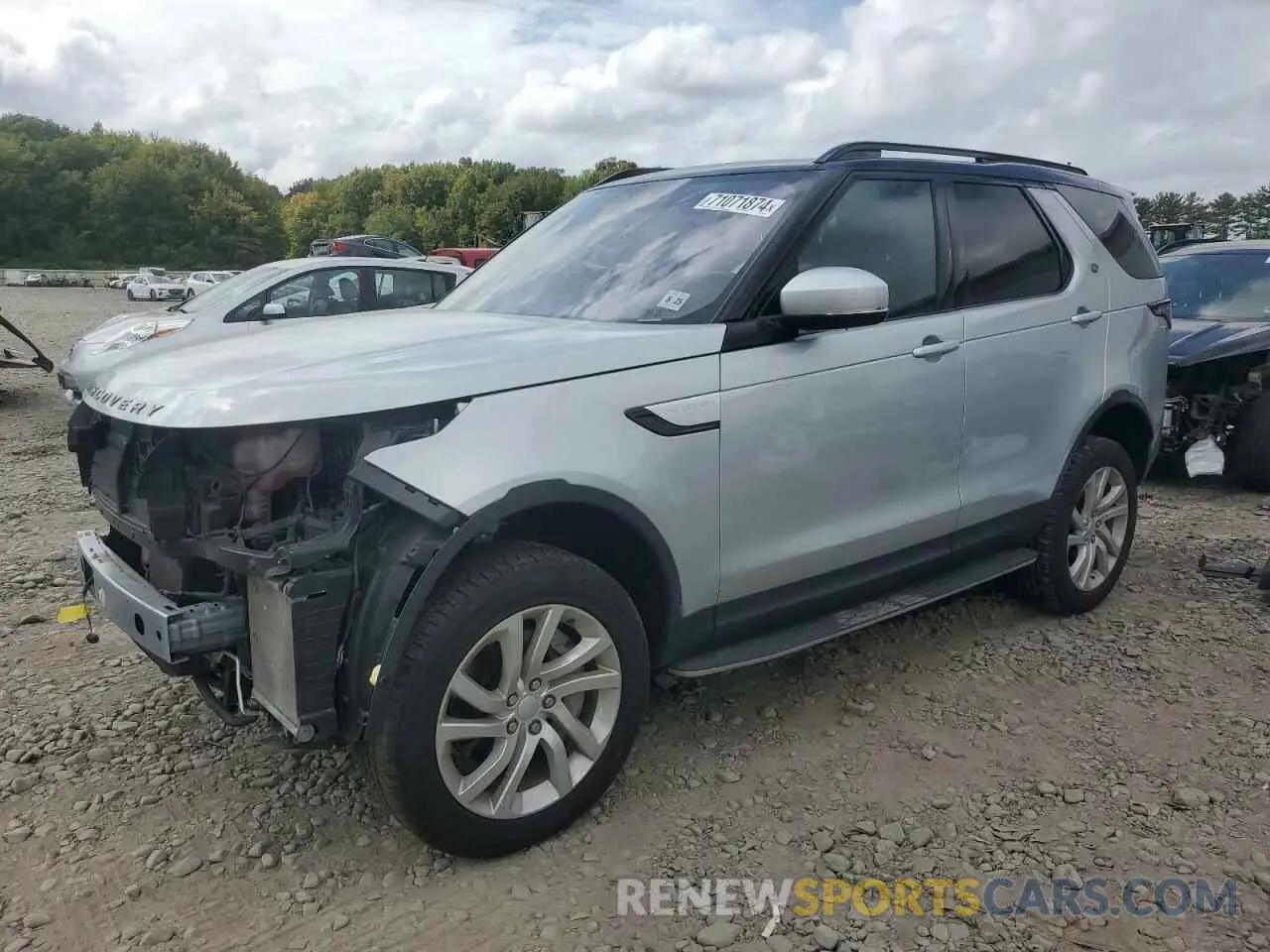 1 Фотография поврежденного автомобиля SALRR2RV8L2432165 LAND ROVER DISCOVERY 2020