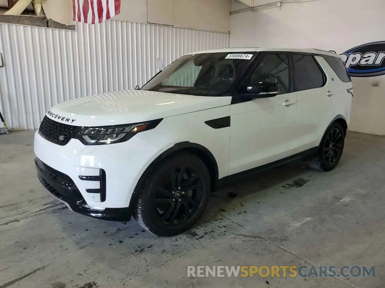 1 Фотография поврежденного автомобиля SALRU2RV7L2423729 LAND ROVER DISCOVERY 2020