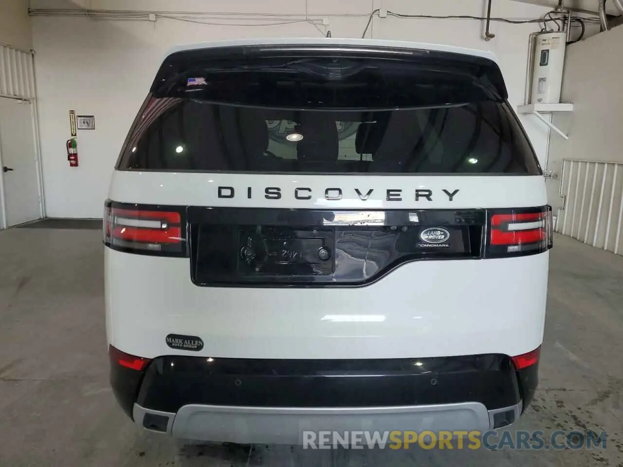 6 Фотография поврежденного автомобиля SALRU2RV7L2423729 LAND ROVER DISCOVERY 2020