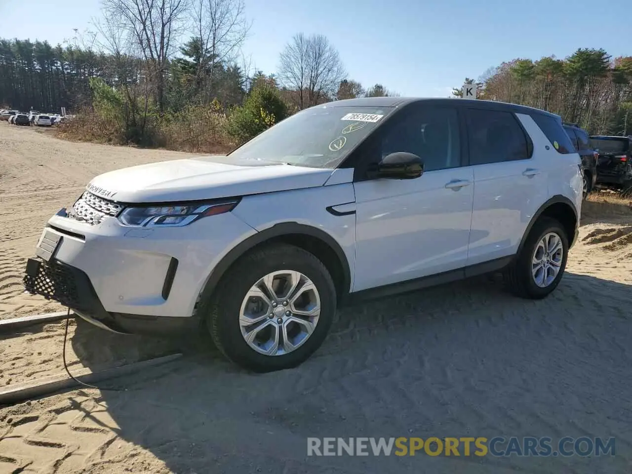 1 Photograph of a damaged car SALCJ2FX9MH900244 LAND ROVER DISCOVERY 2021