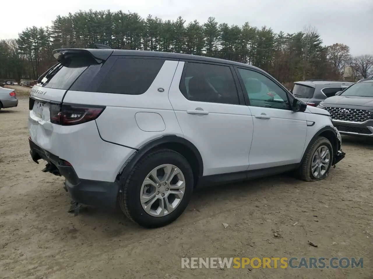 3 Photograph of a damaged car SALCJ2FX9MH900244 LAND ROVER DISCOVERY 2021