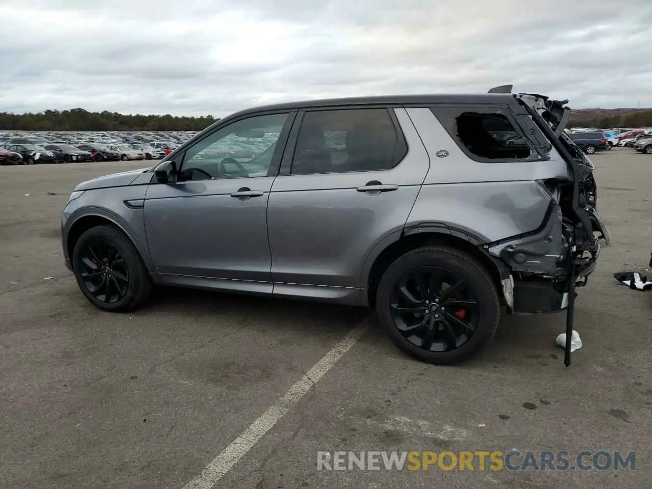 2 Photograph of a damaged car SALCL2FX9MH901470 LAND ROVER DISCOVERY 2021
