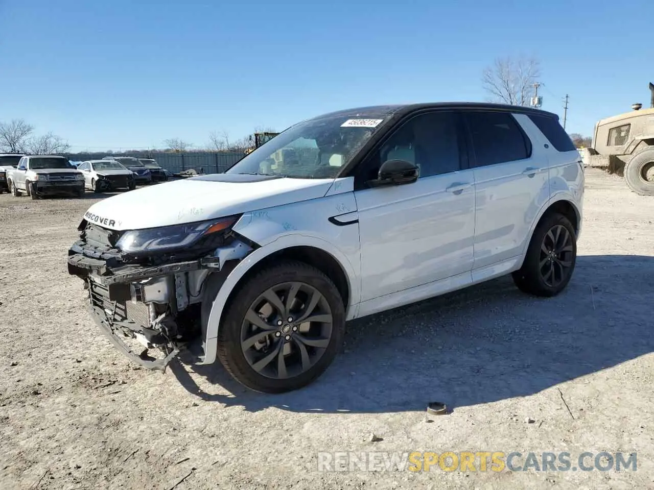1 Photograph of a damaged car SALCL2FXXNH910888 LAND ROVER DISCOVERY 2022