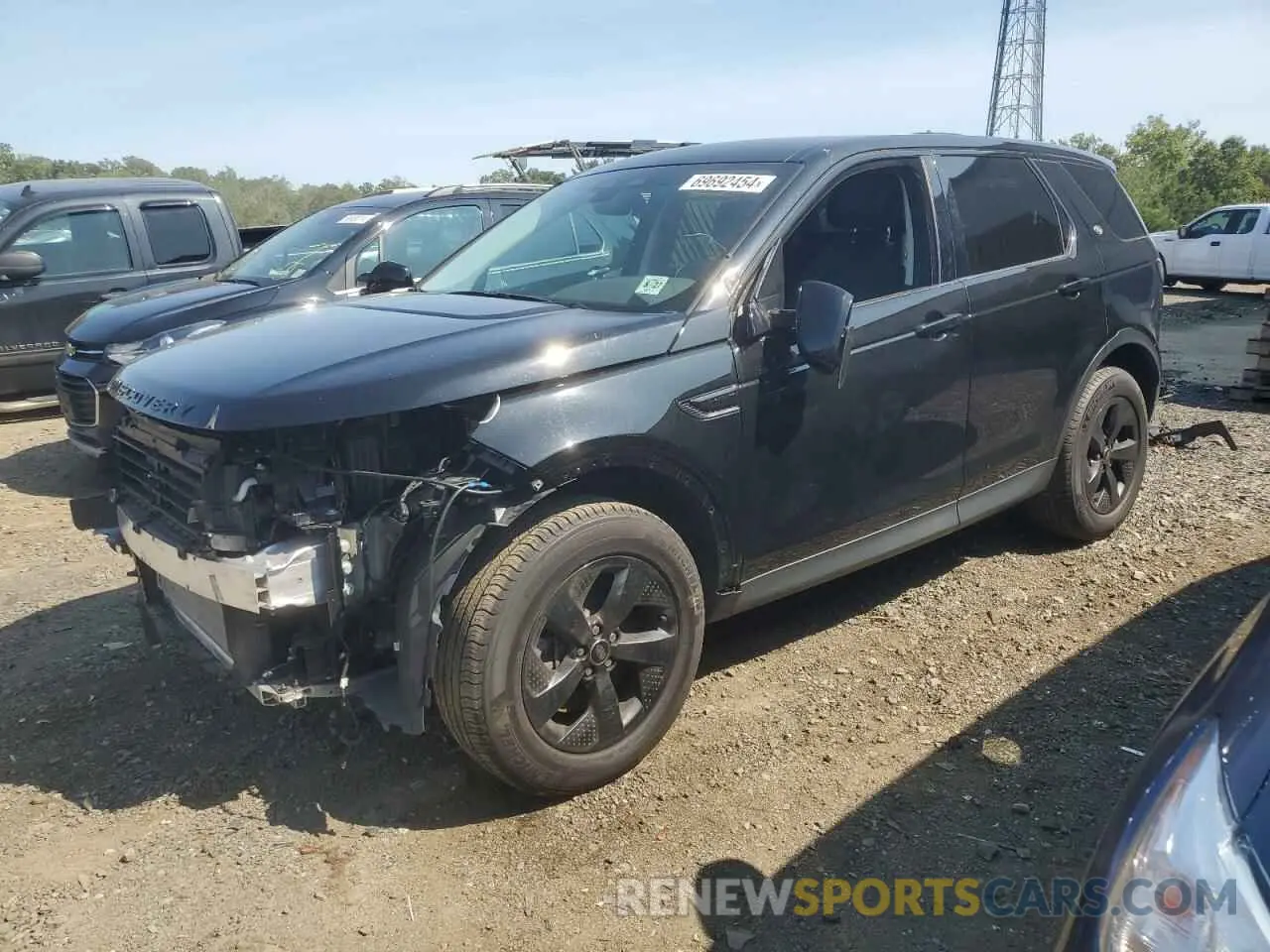 1 Photograph of a damaged car SALCJ2FX3PH321545 LAND ROVER DISCOVERY 2023