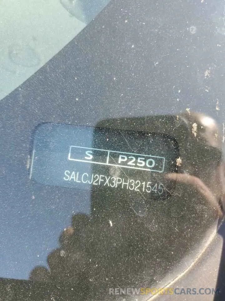 14 Photograph of a damaged car SALCJ2FX3PH321545 LAND ROVER DISCOVERY 2023