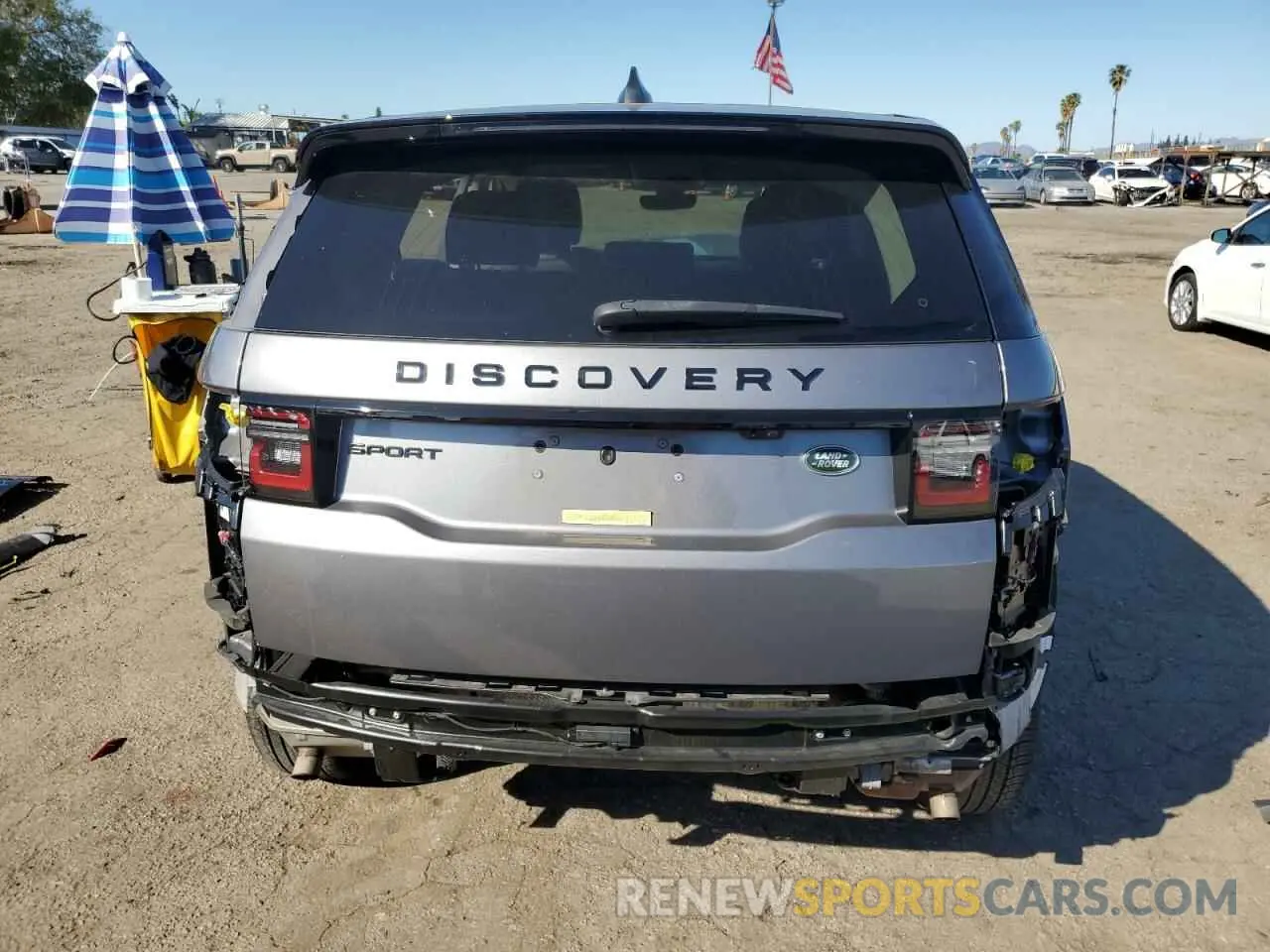 6 Фотография поврежденного автомобиля SALCJ2FX9PH324420 LAND ROVER DISCOVERY 2023