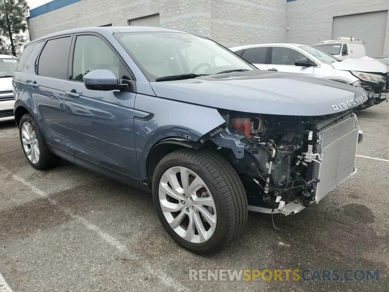 4 Фотография поврежденного автомобиля SALCP2FX0PH333313 LAND ROVER DISCOVERY 2023