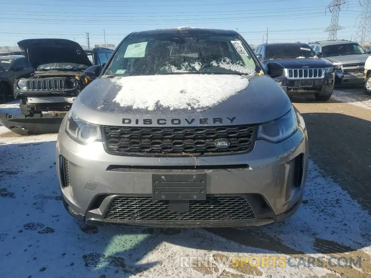 5 Photograph of a damaged car SALCP2FX1PH918854 LAND ROVER DISCOVERY 2023