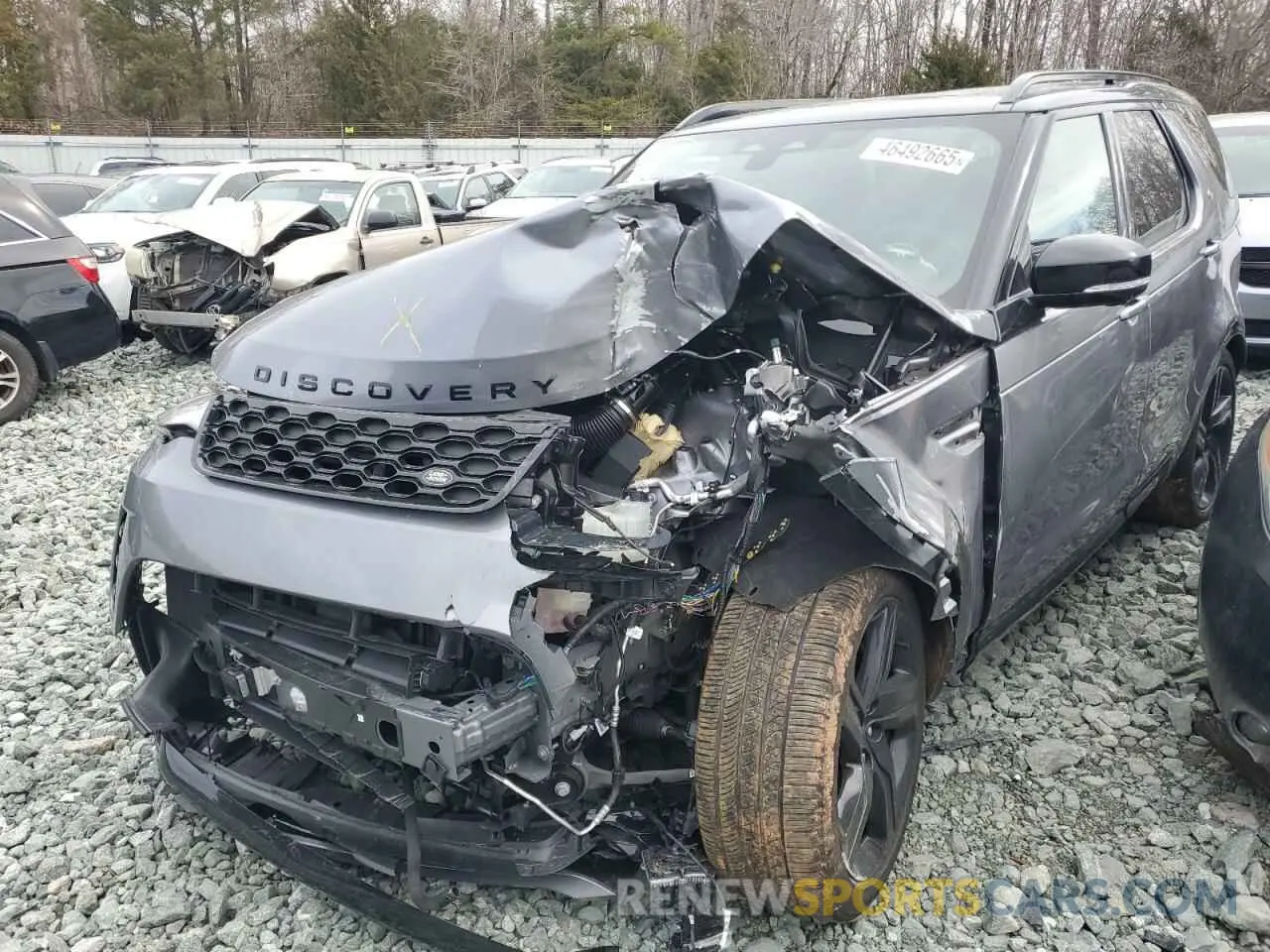 1 Фотография поврежденного автомобиля SALRL4EU3R2493345 LAND ROVER DISCOVERY 2024