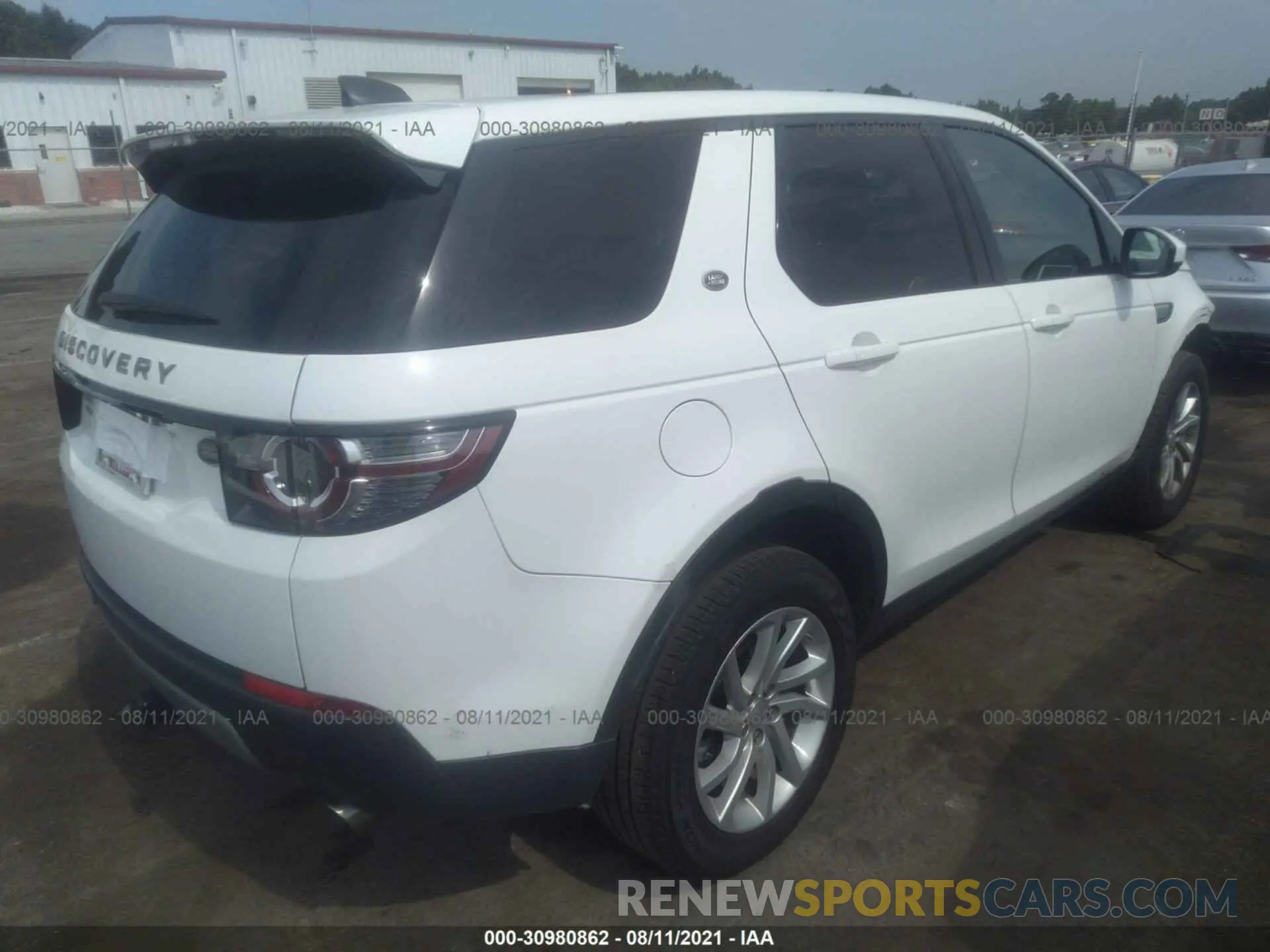 4 Photograph of a damaged car SALCR2FX2KH784200 LAND ROVER DISCOVERY SPORT 2019