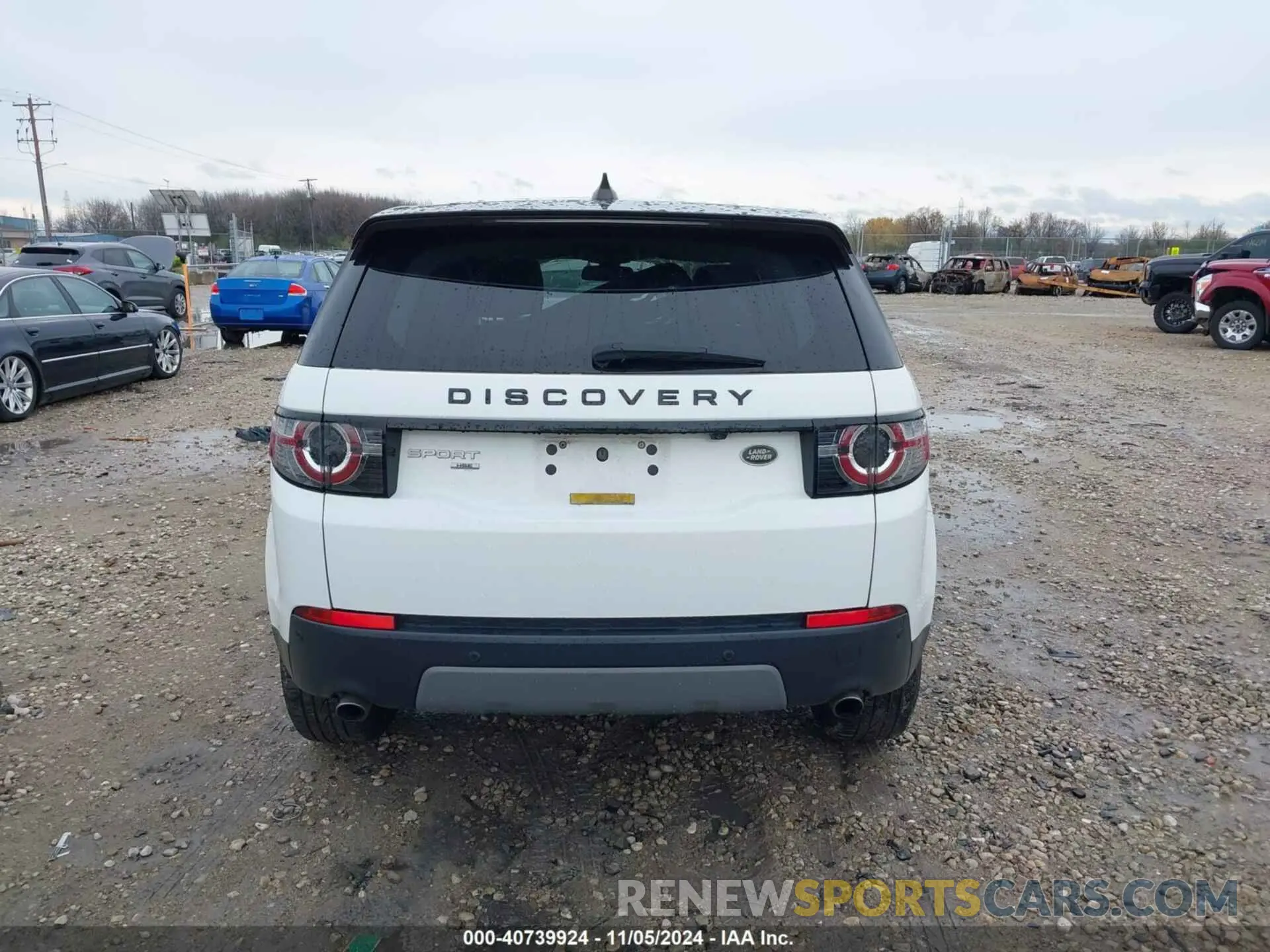 16 Photograph of a damaged car SALCR2FX8KH819984 LAND ROVER DISCOVERY SPORT 2019