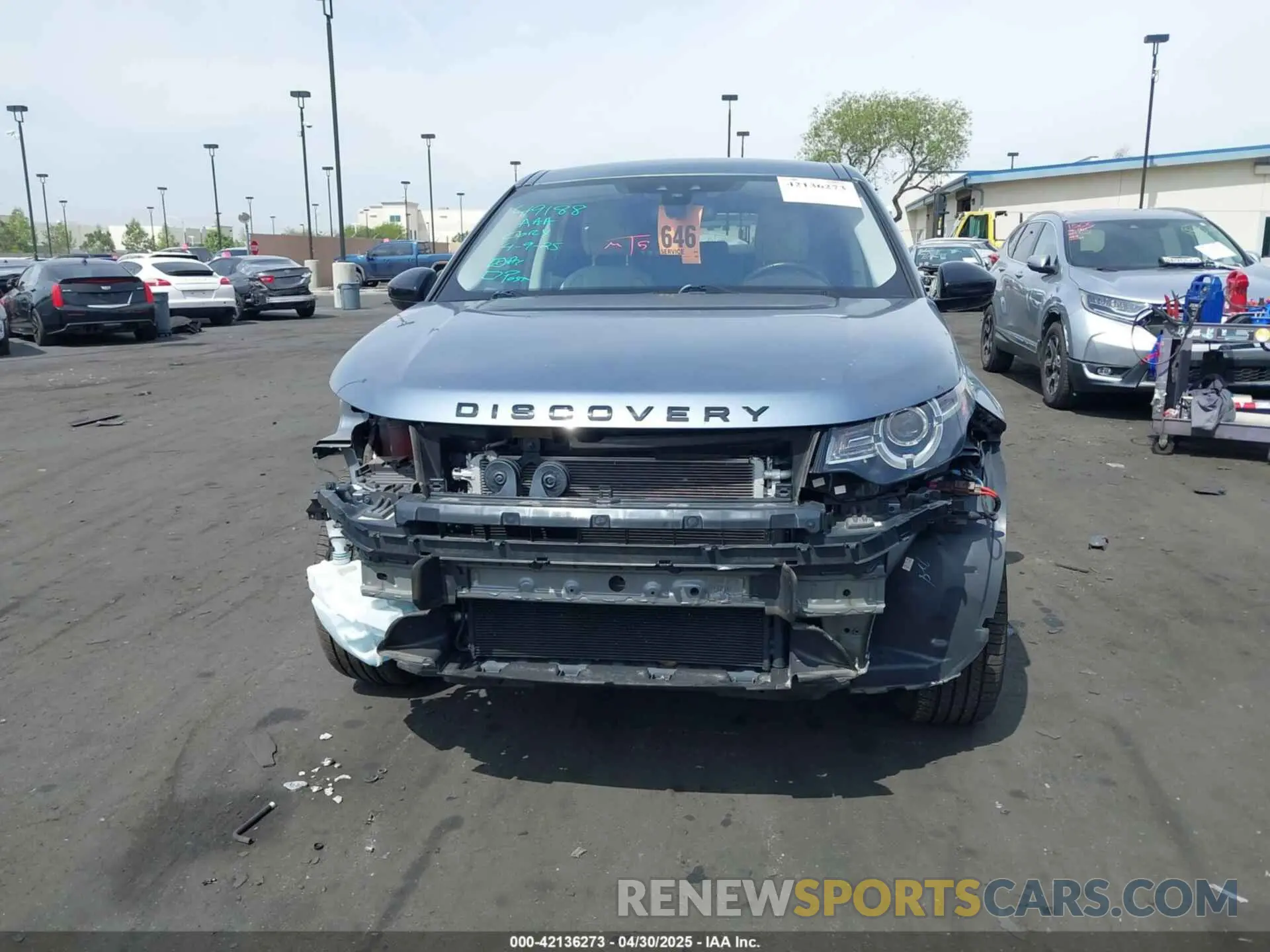 13 Фотография поврежденного автомобиля SALCT2FX0KH795813 LAND ROVER DISCOVERY SPORT 2019