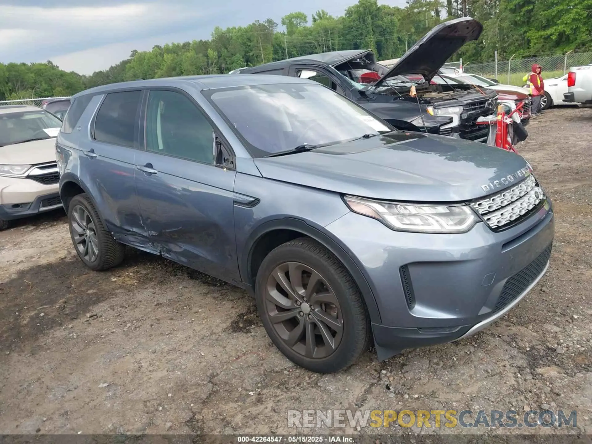 1 Photograph of a damaged car SALCJ2FX9LH843669 LAND ROVER DISCOVERY SPORT 2020