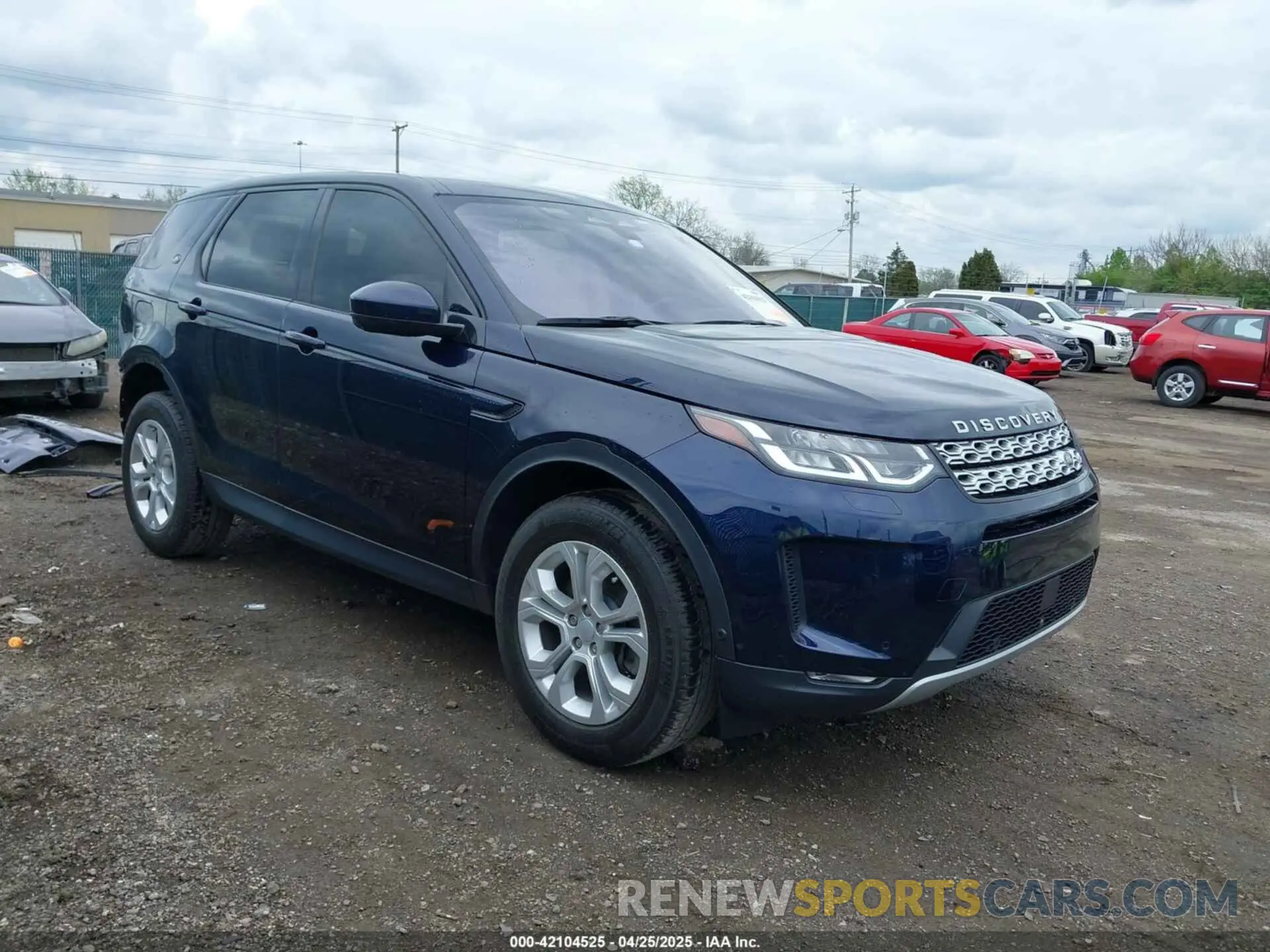 1 Фотография поврежденного автомобиля SALCJ2FX1MH898019 LAND ROVER DISCOVERY SPORT 2021