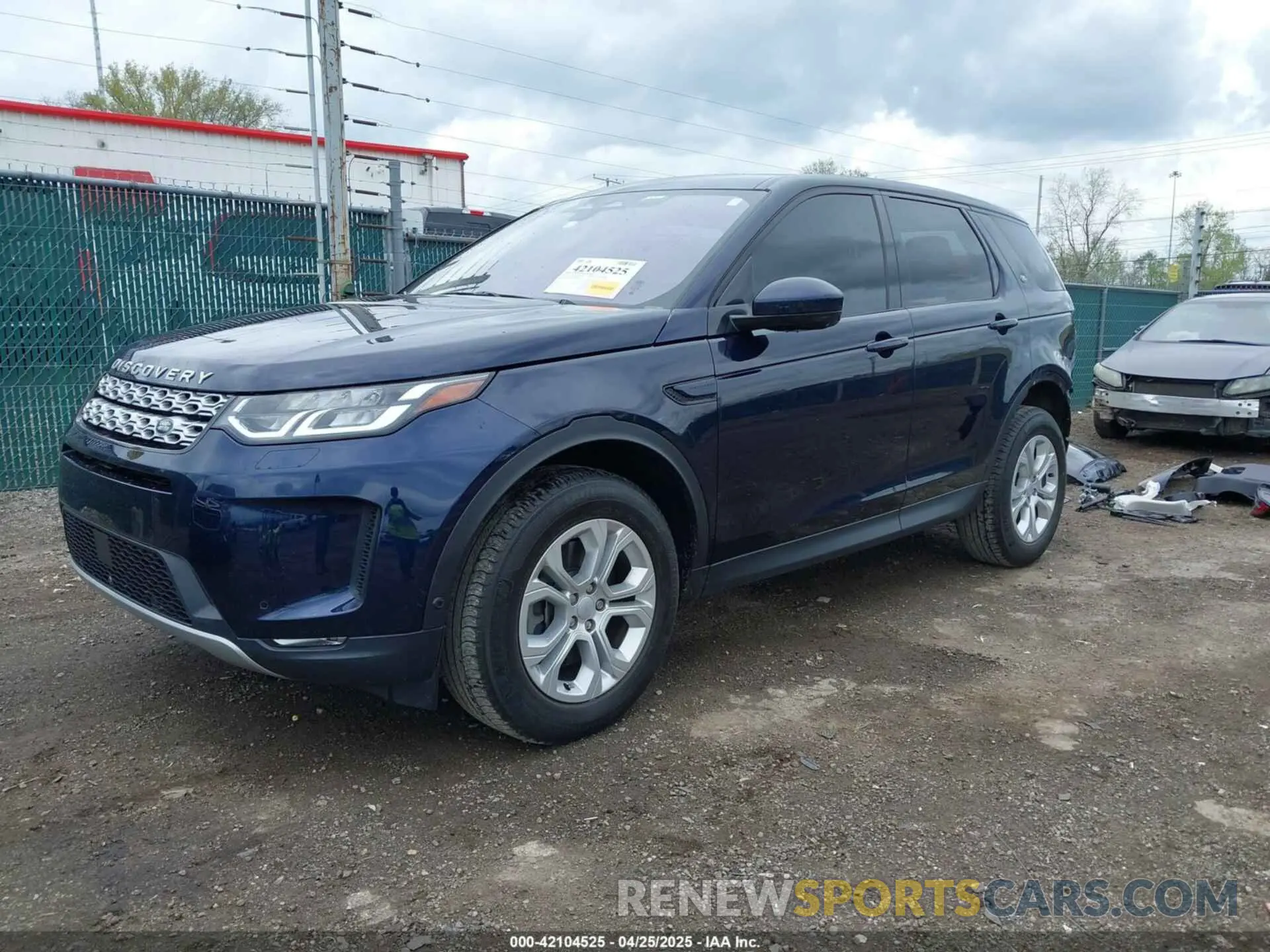 2 Фотография поврежденного автомобиля SALCJ2FX1MH898019 LAND ROVER DISCOVERY SPORT 2021