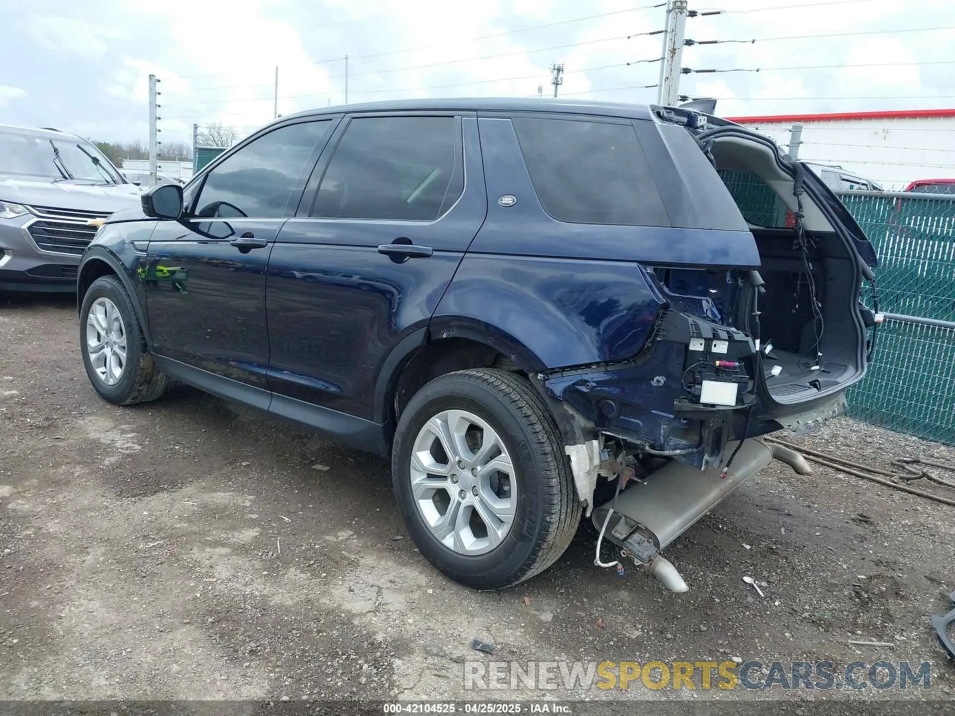 3 Фотография поврежденного автомобиля SALCJ2FX1MH898019 LAND ROVER DISCOVERY SPORT 2021