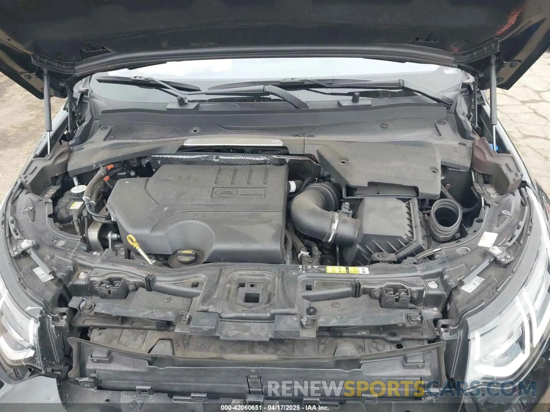 10 Photograph of a damaged car SALCJ2FX4MH901558 LAND ROVER DISCOVERY SPORT 2021