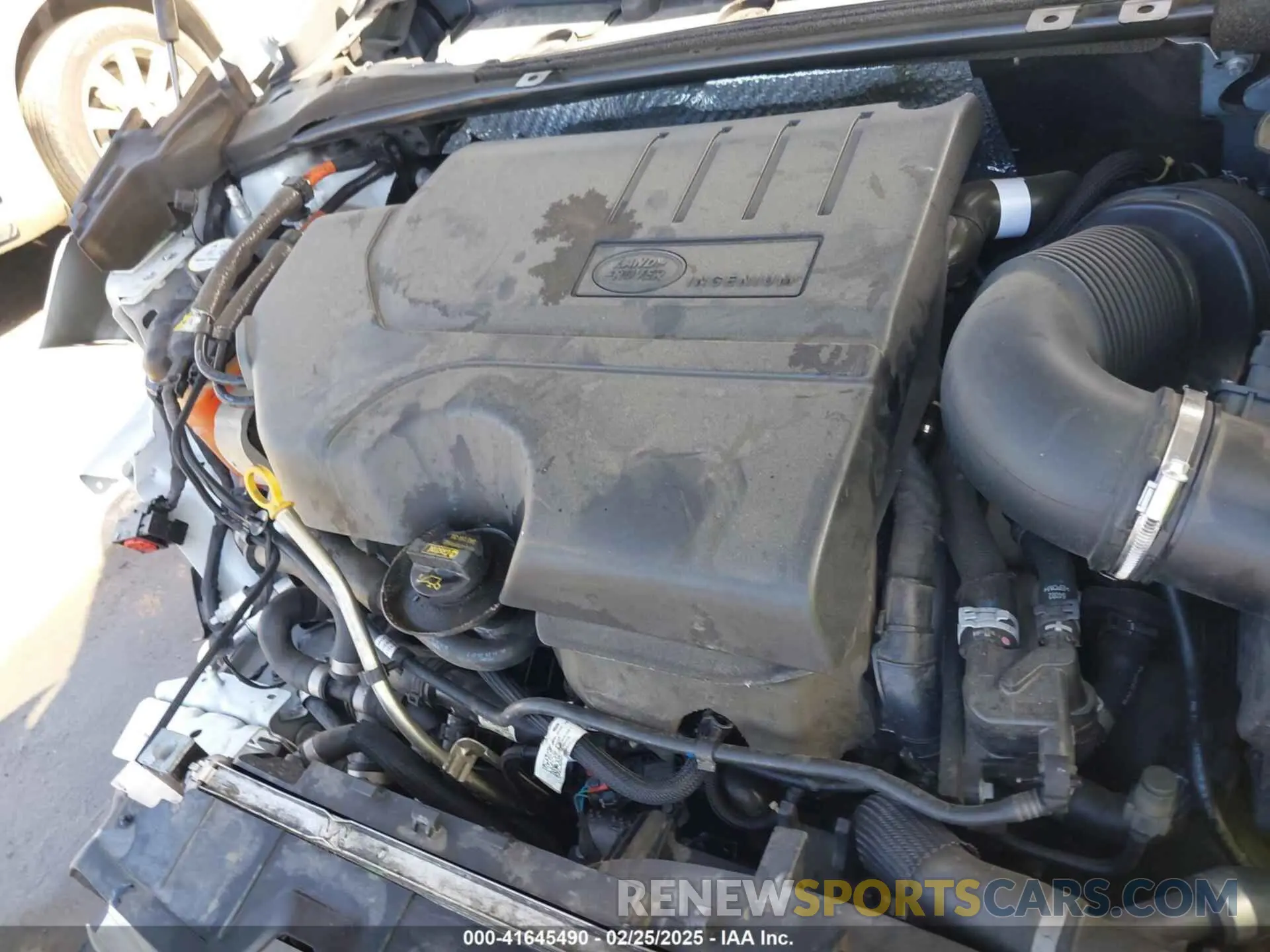 10 Photograph of a damaged car SALCJ2FX5MH889260 LAND ROVER DISCOVERY SPORT 2021