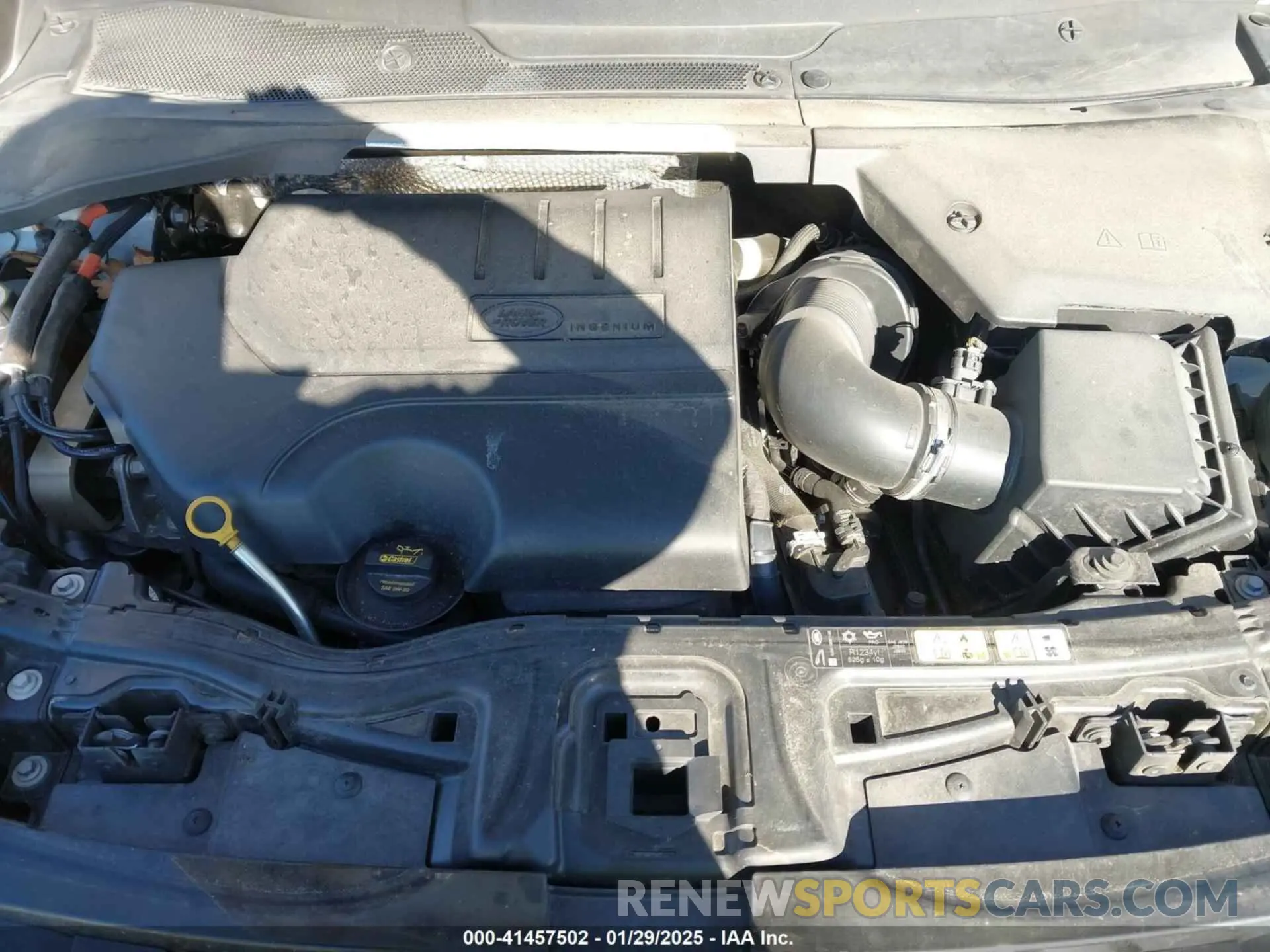 10 Photograph of a damaged car SALCJ2FX6MH884620 LAND ROVER DISCOVERY SPORT 2021