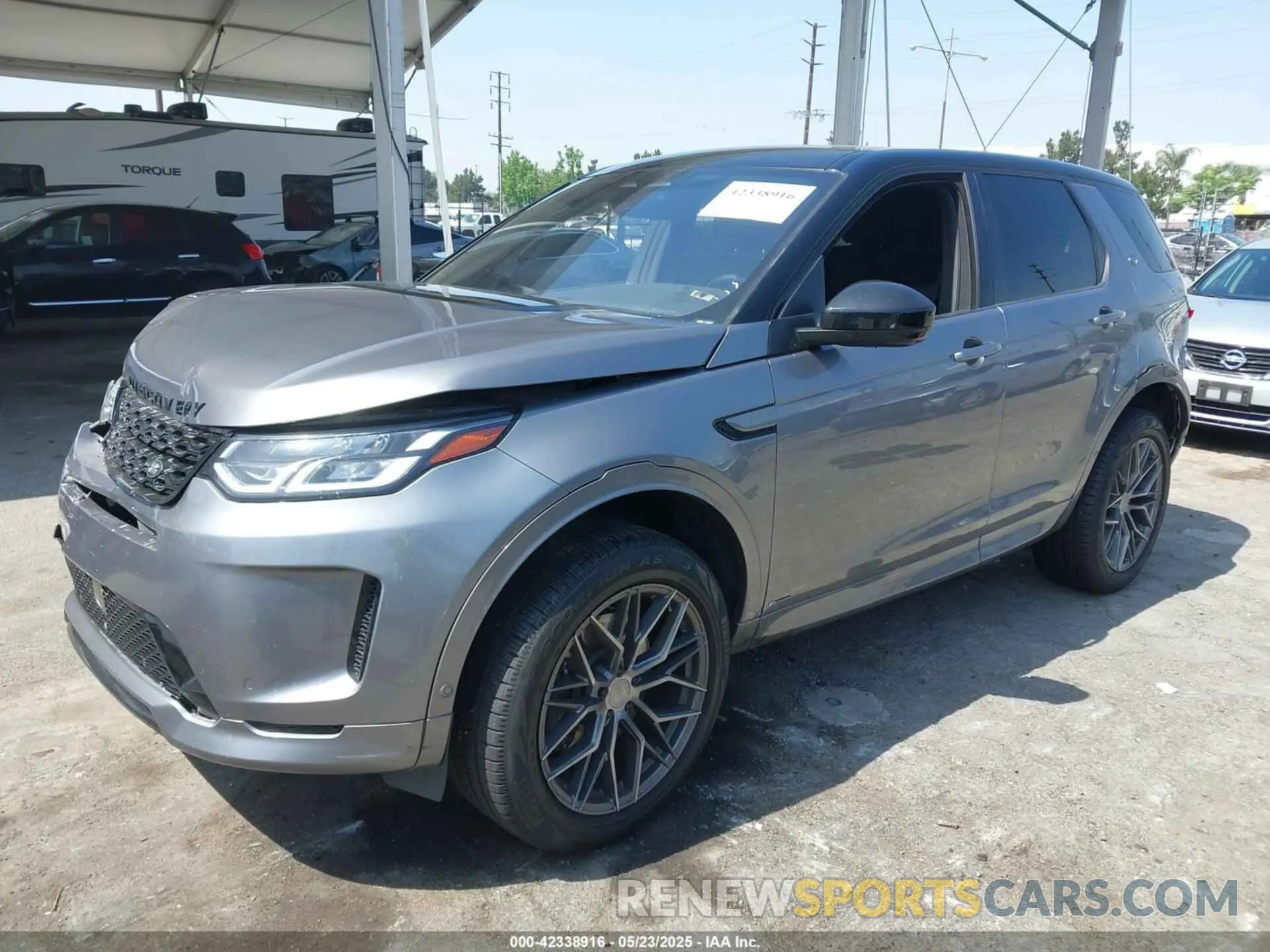 2 Photograph of a damaged car SALCT2FX1MH884101 LAND ROVER DISCOVERY SPORT 2021