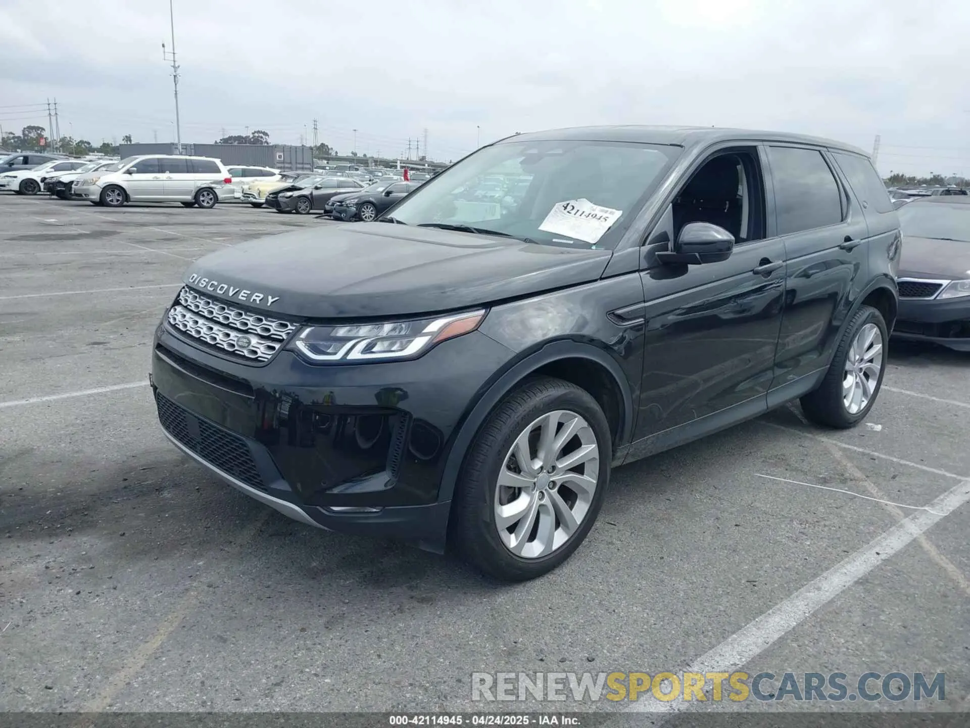 2 Фотография поврежденного автомобиля SALCJ2FXXPH323745 LAND ROVER DISCOVERY SPORT 2023