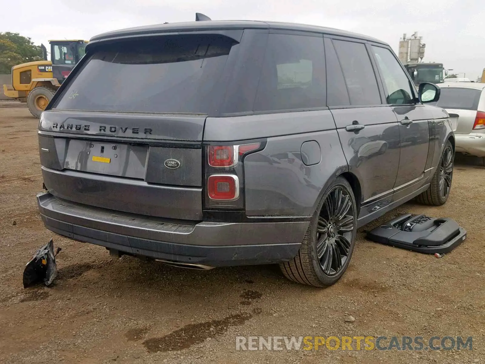 4 Photograph of a damaged car SALGS2RE1KA540790 LAND ROVER RANGE ROVE 2019