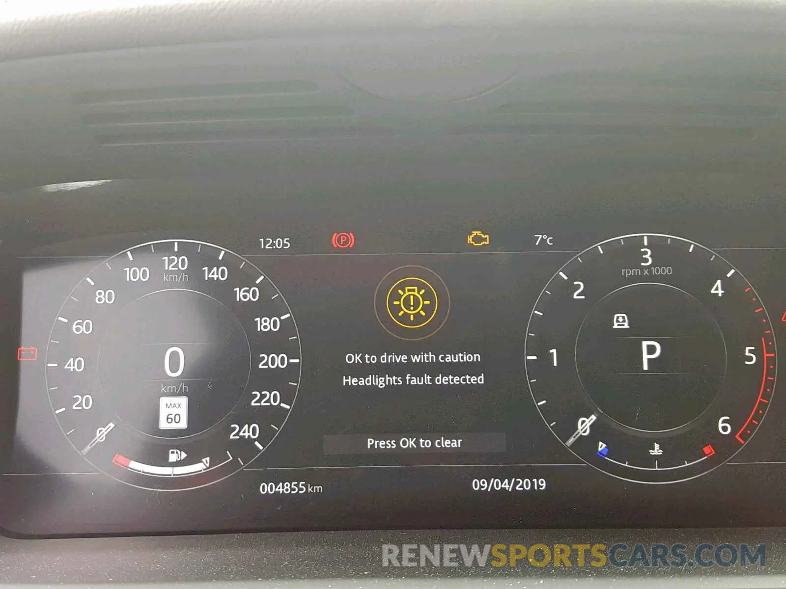 8 Фотография поврежденного автомобиля SALWR2RK7KA833039 LAND ROVER RANGE ROVE 2019
