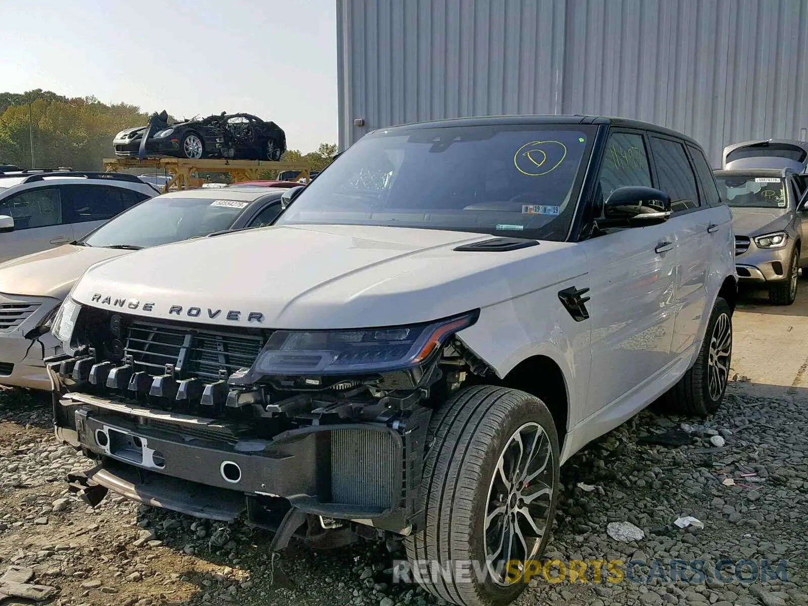 2 Photograph of a damaged car SALWV2SVXKA817501 LAND ROVER RANGE ROVE 2019