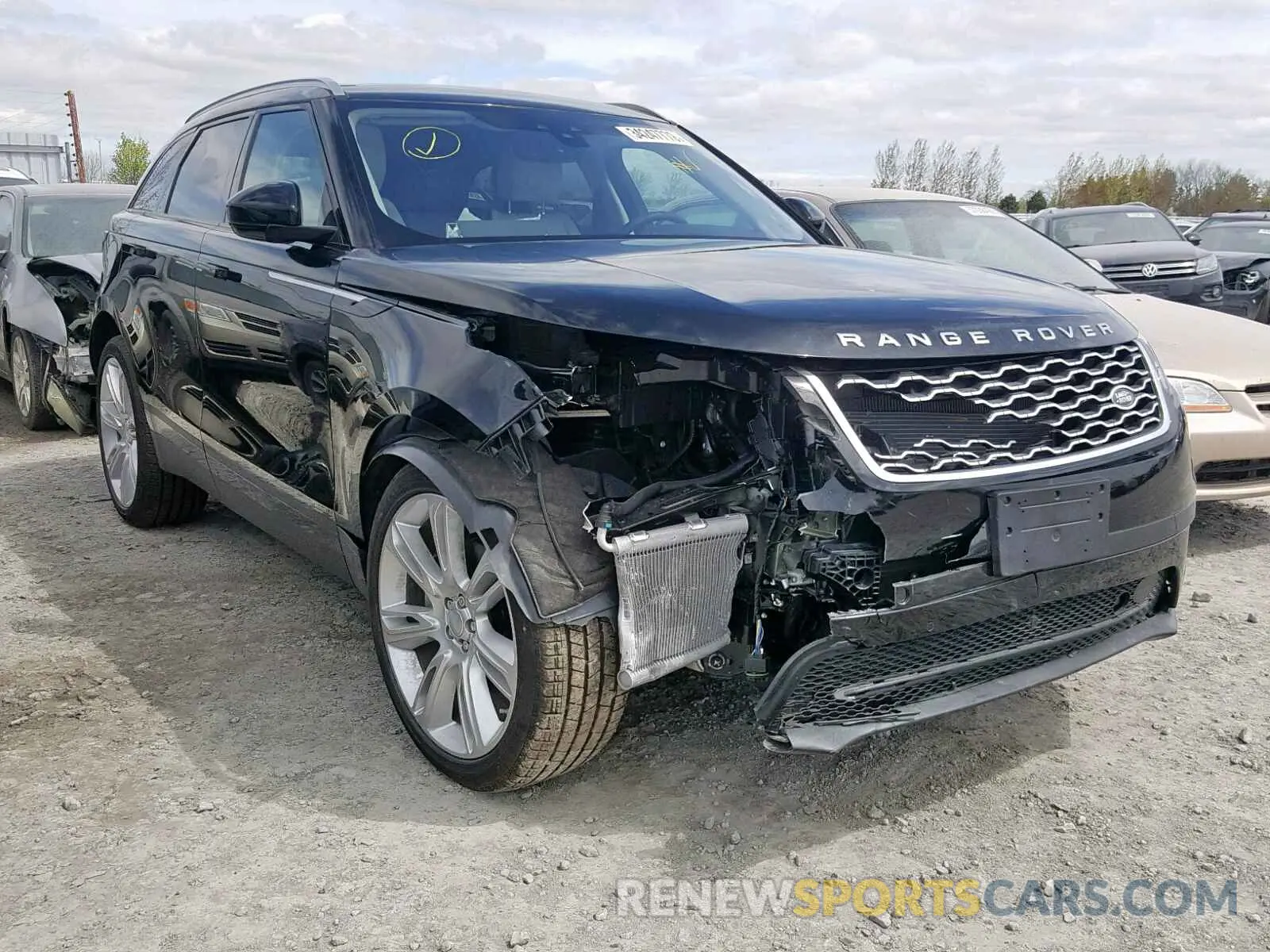 1 Фотография поврежденного автомобиля SALYB2FX2KA786550 LAND ROVER RANGE ROVE 2019