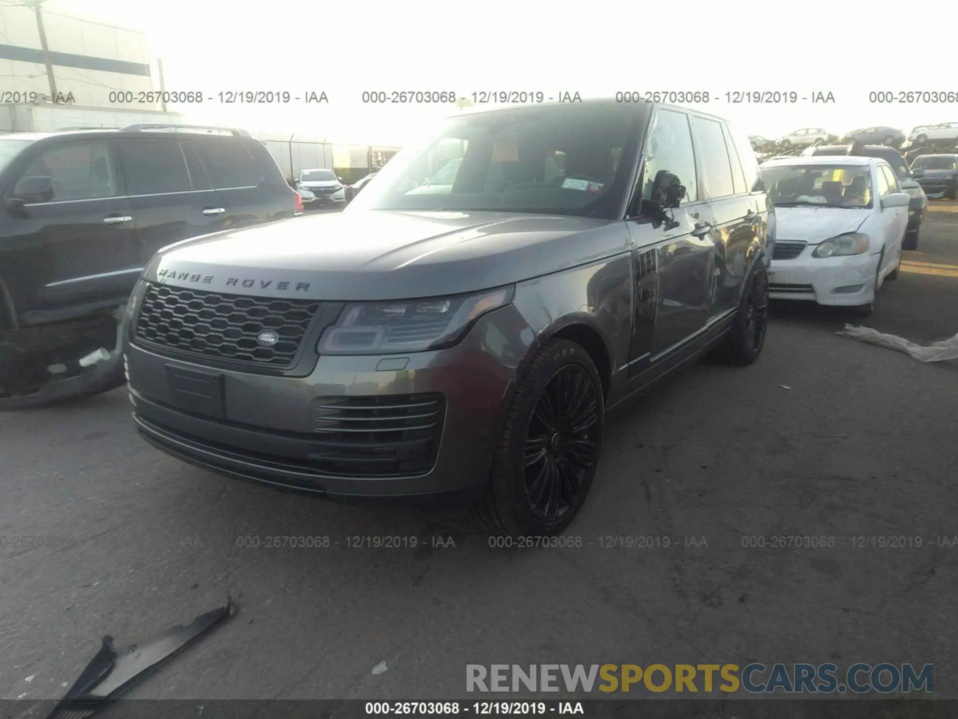 2 Photograph of a damaged car SALGS2RE0KA559878 LAND ROVER RANGE ROVER 2019