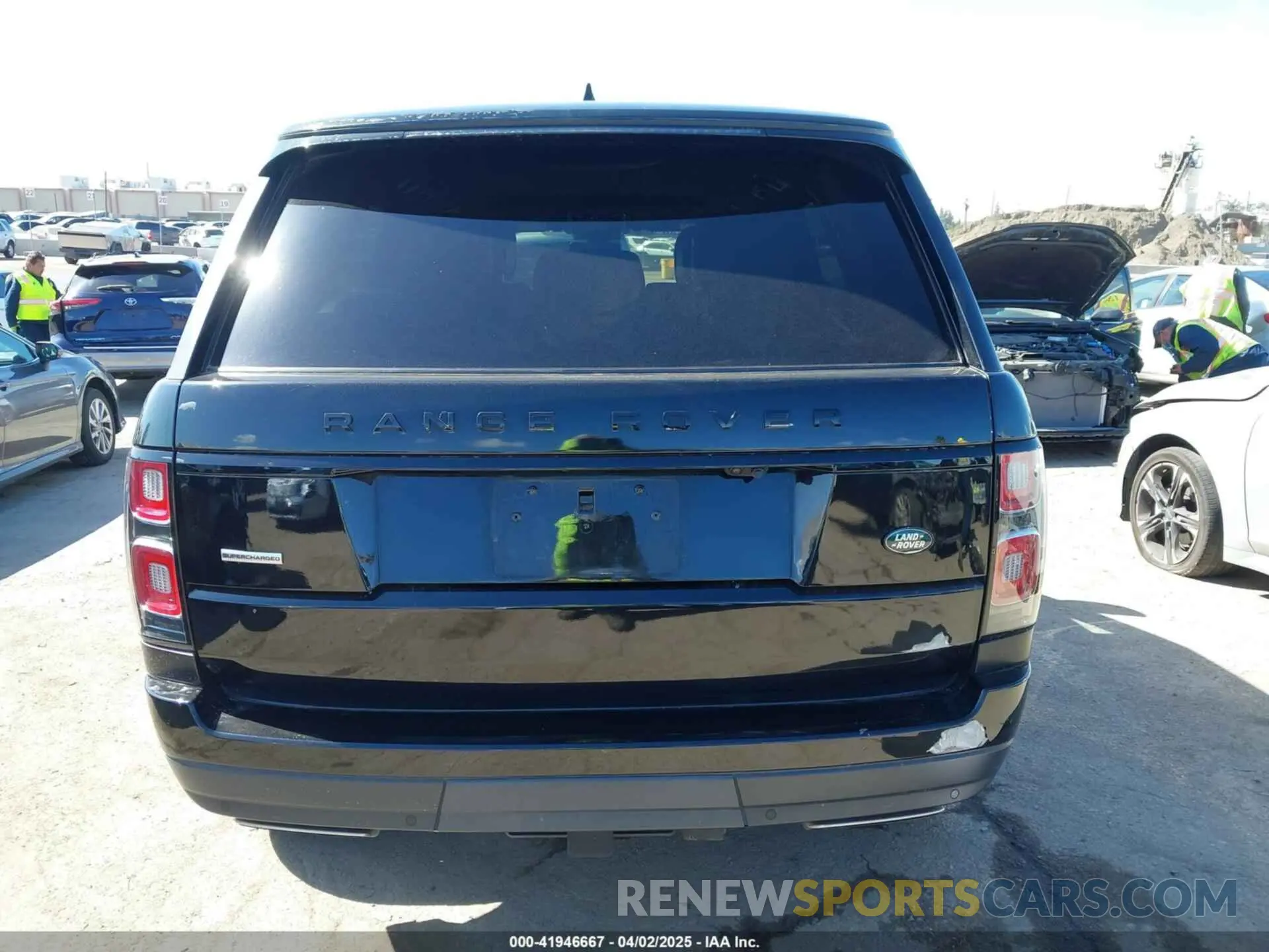 16 Фотография поврежденного автомобиля SALGS2RE4KA521117 LAND ROVER RANGE ROVER 2019