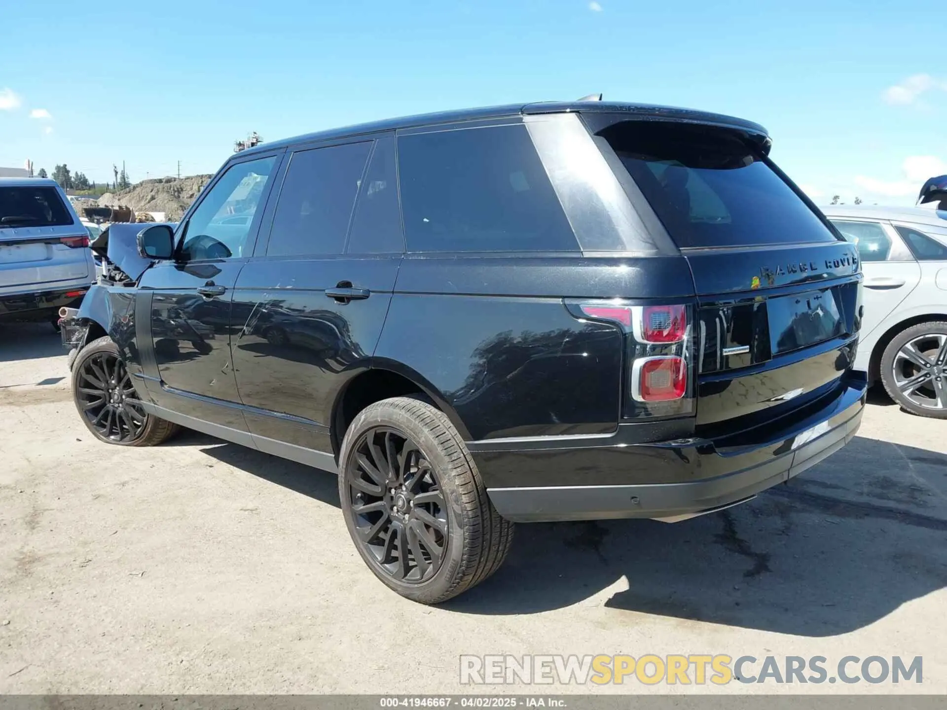 3 Фотография поврежденного автомобиля SALGS2RE4KA521117 LAND ROVER RANGE ROVER 2019