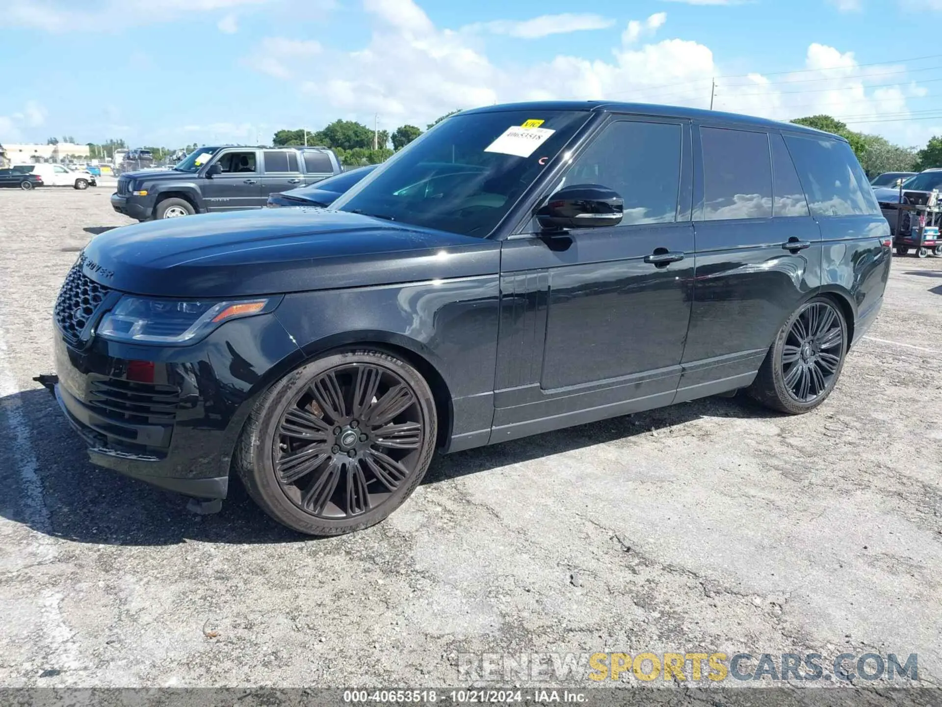 2 Фотография поврежденного автомобиля SALGS2RE6KA525766 LAND ROVER RANGE ROVER 2019