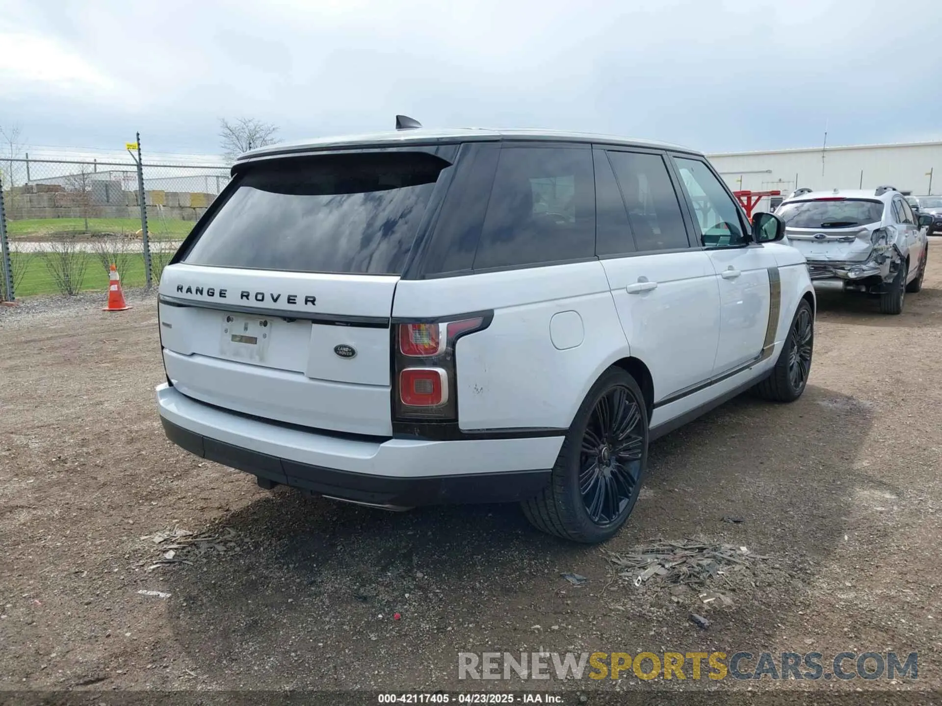 4 Фотография поврежденного автомобиля SALGS2RE6KA535049 LAND ROVER RANGE ROVER 2019