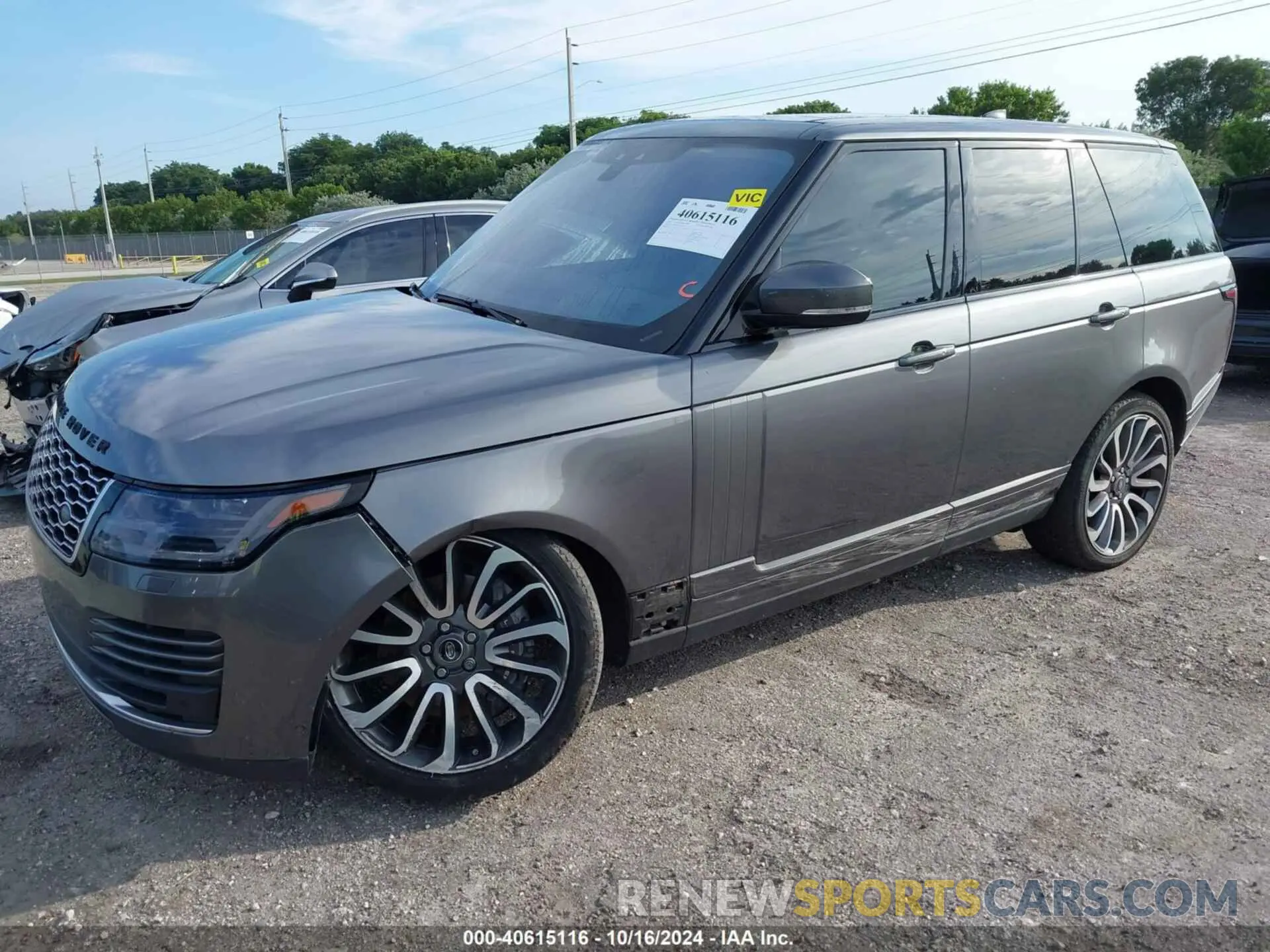 2 Фотография поврежденного автомобиля SALGS2RE7KA529793 LAND ROVER RANGE ROVER 2019