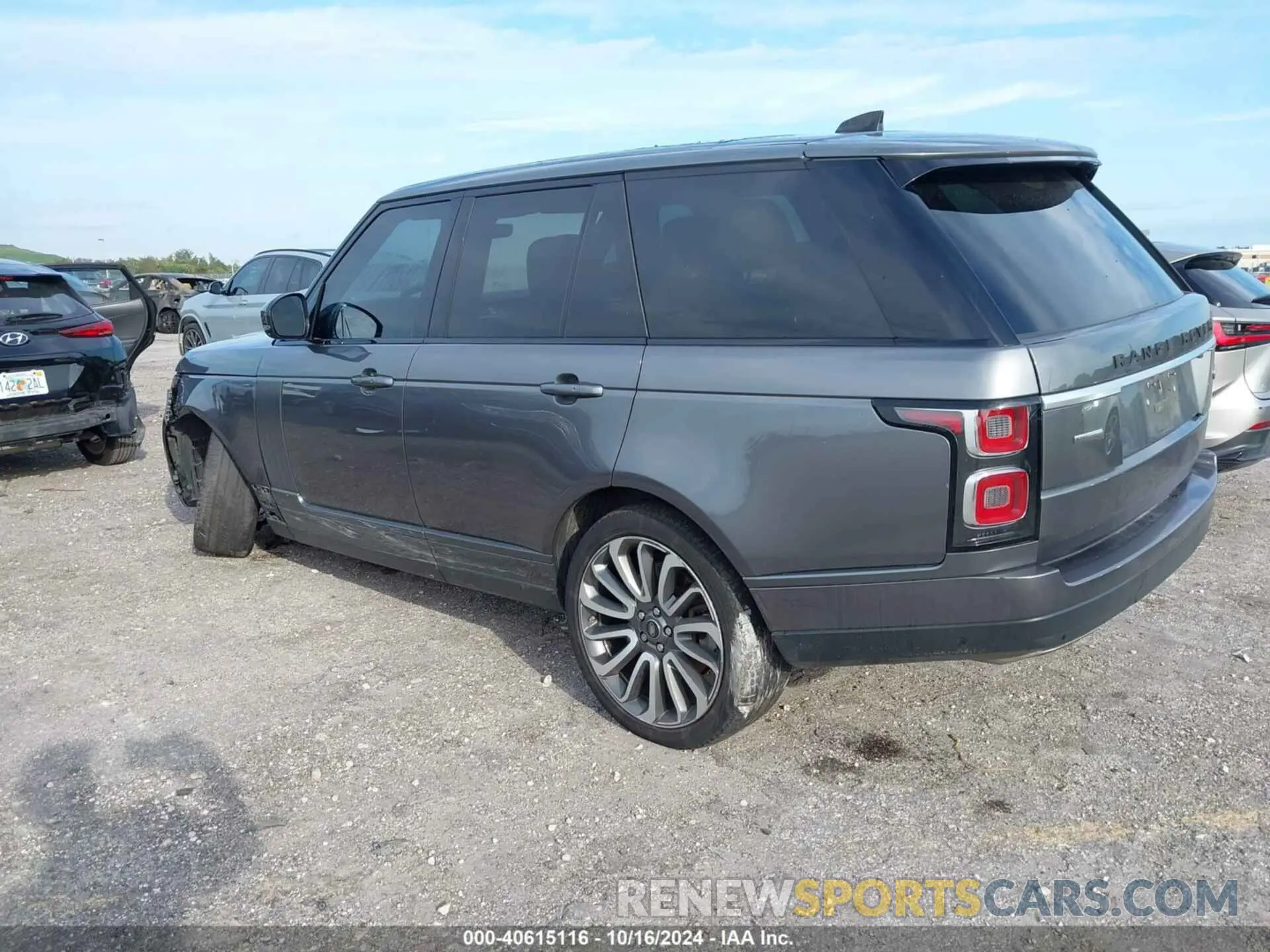 3 Фотография поврежденного автомобиля SALGS2RE7KA529793 LAND ROVER RANGE ROVER 2019