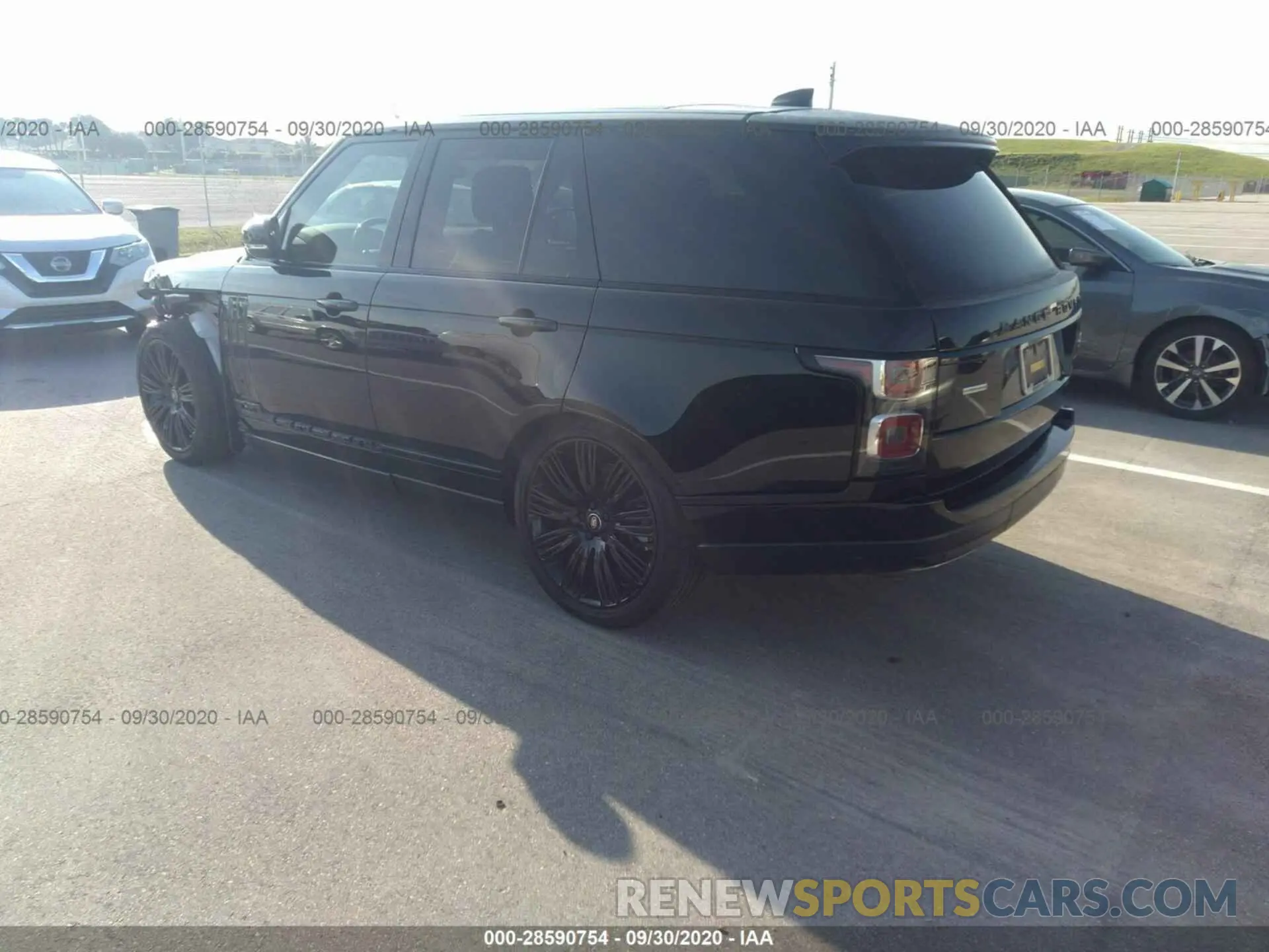 3 Photograph of a damaged car SALGS2RE8KA545615 LAND ROVER RANGE ROVER 2019