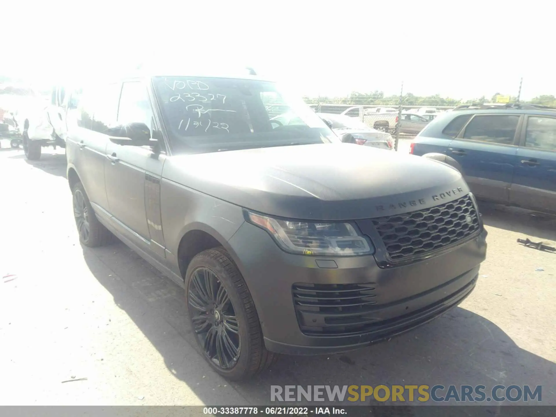 1 Photograph of a damaged car SALGS2REXKA532171 LAND ROVER RANGE ROVER 2019