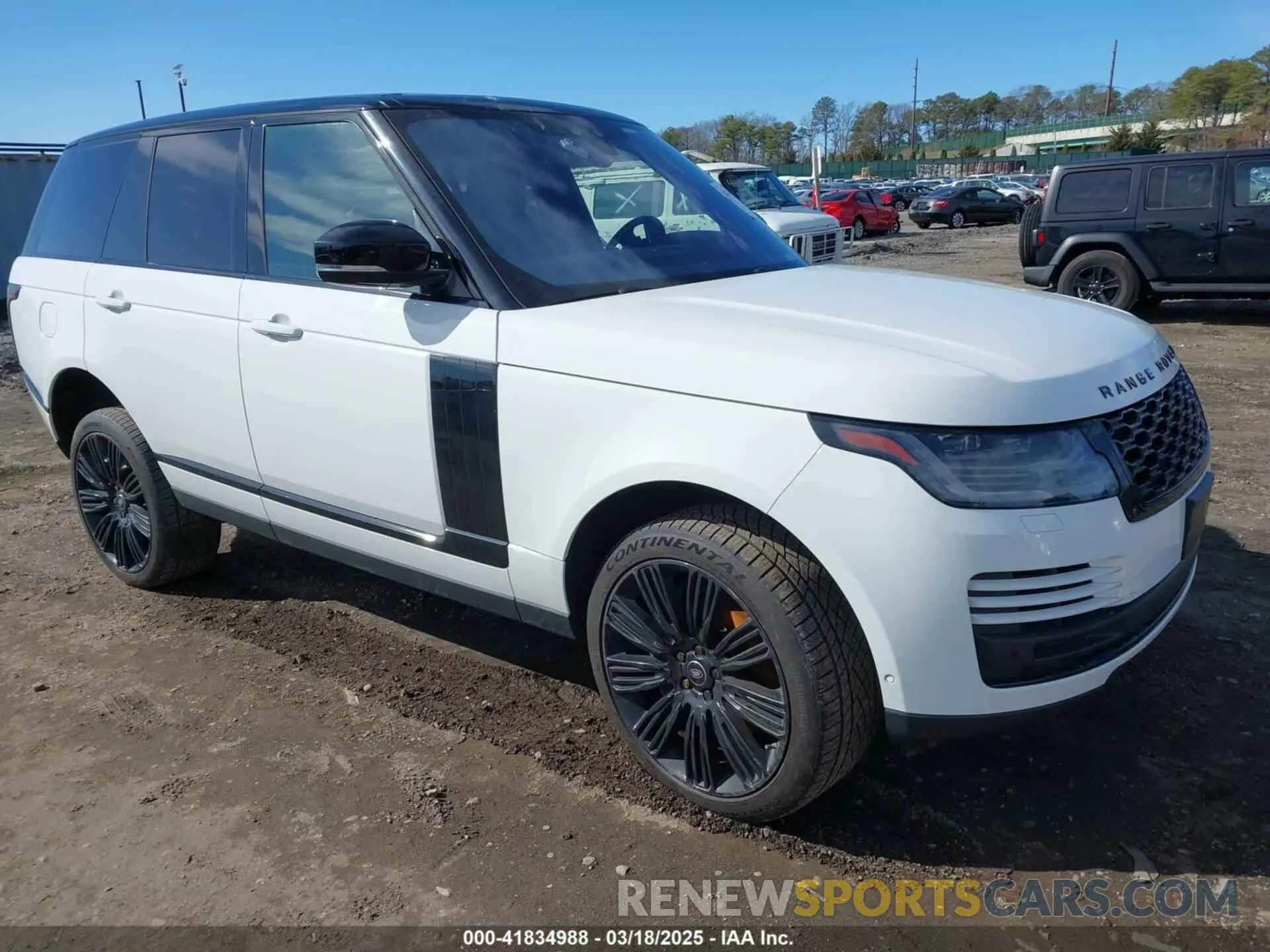 1 Фотография поврежденного автомобиля SALGS2SV2KA557849 LAND ROVER RANGE ROVER 2019