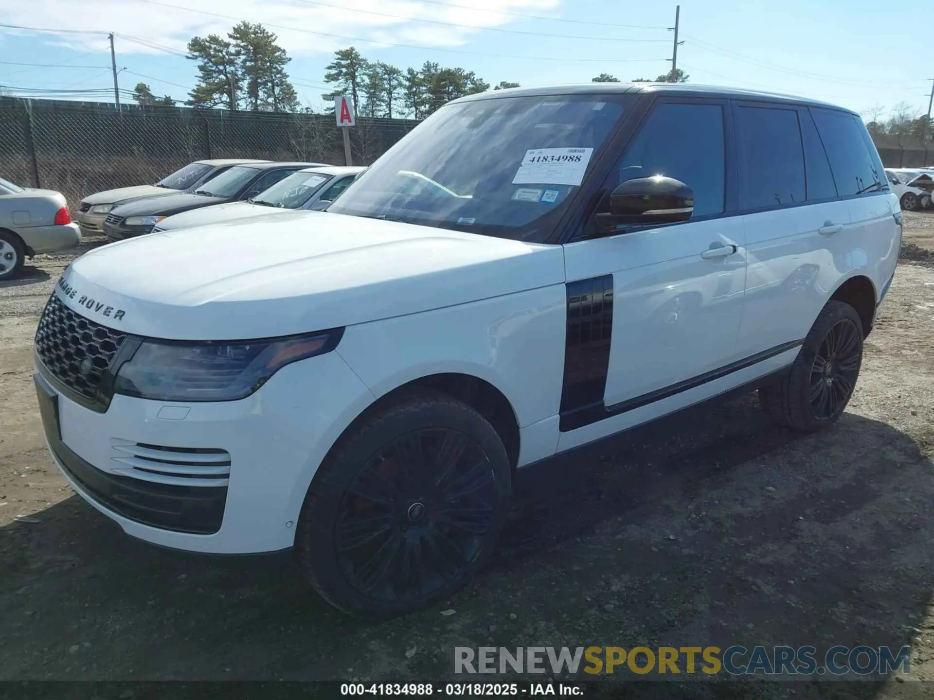 2 Фотография поврежденного автомобиля SALGS2SV2KA557849 LAND ROVER RANGE ROVER 2019